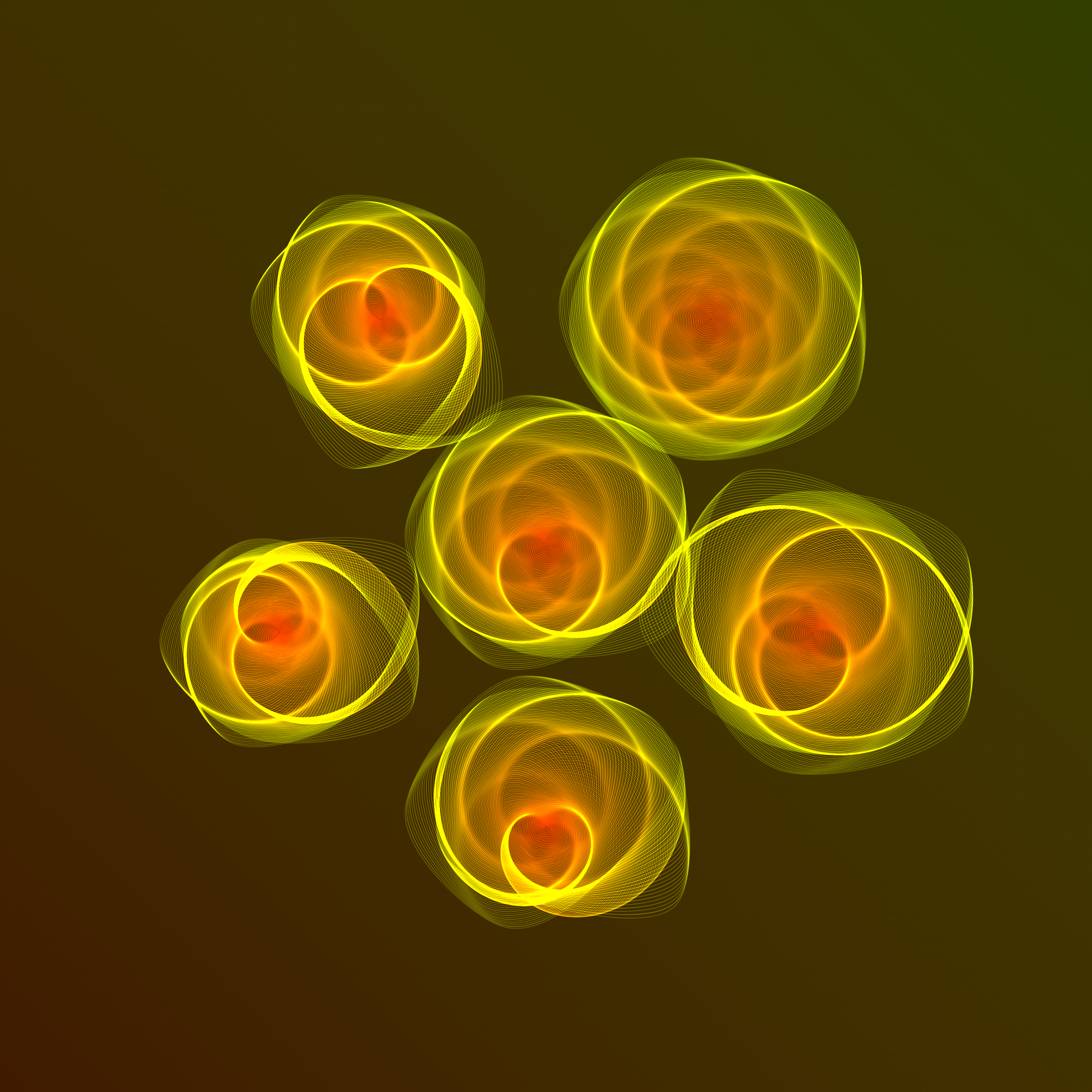 Art Blocks - Art Blocks v2 - Flowers #4092 - NFT # 116004092