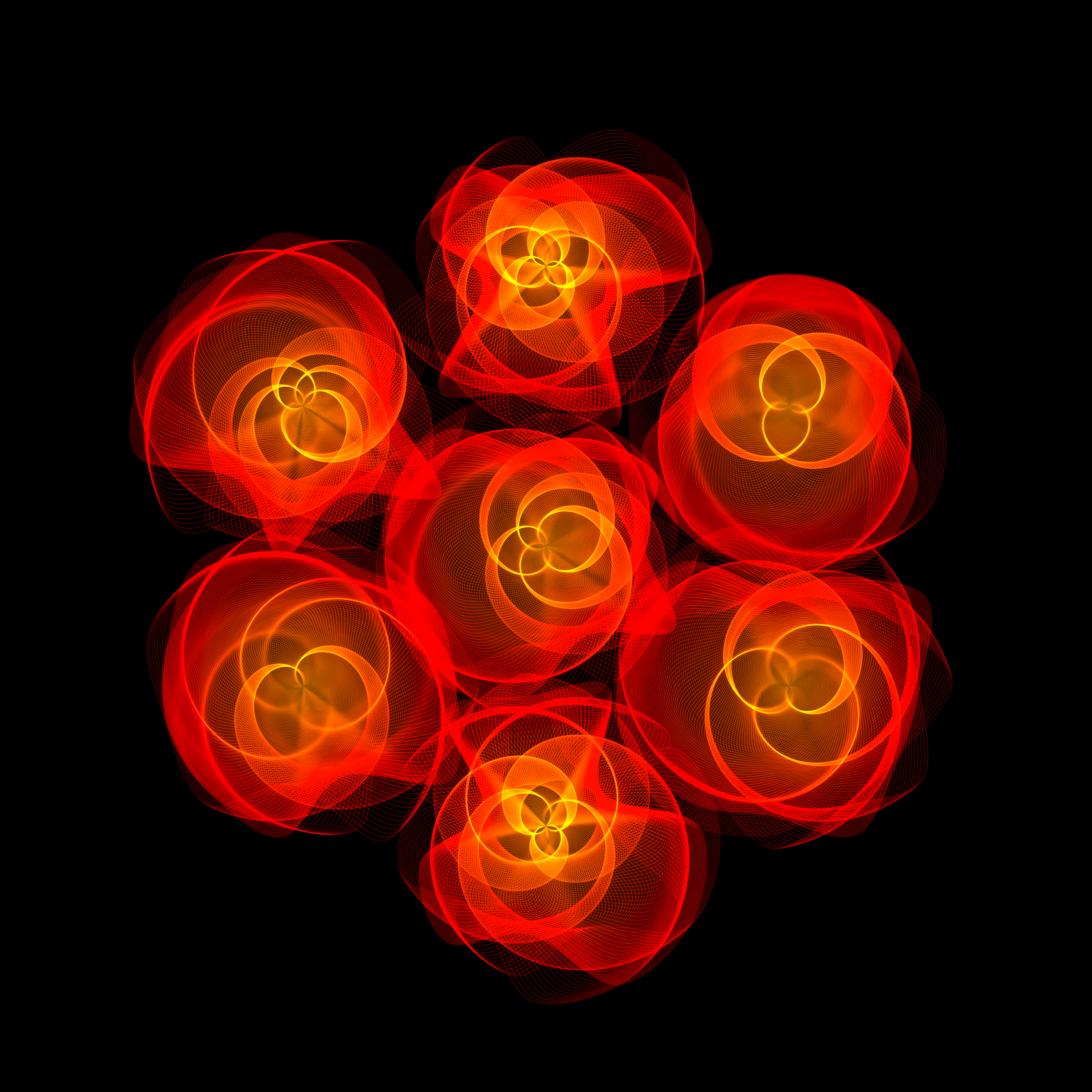 Art Blocks - Art Blocks v2 - Flowers #4093 - NFT # 116004093