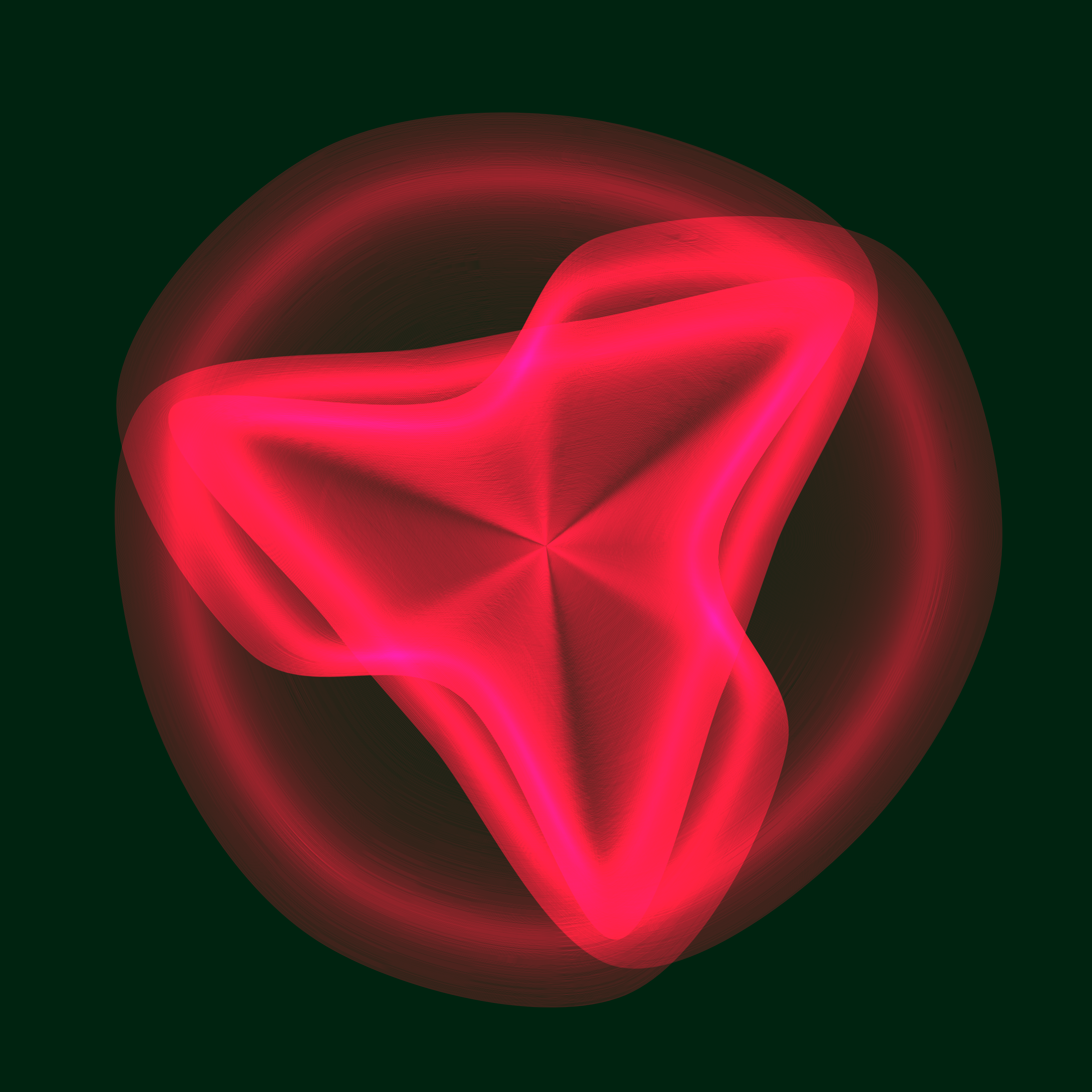 Art Blocks - Art Blocks v2 - Flowers #4096 - NFT # 116004096