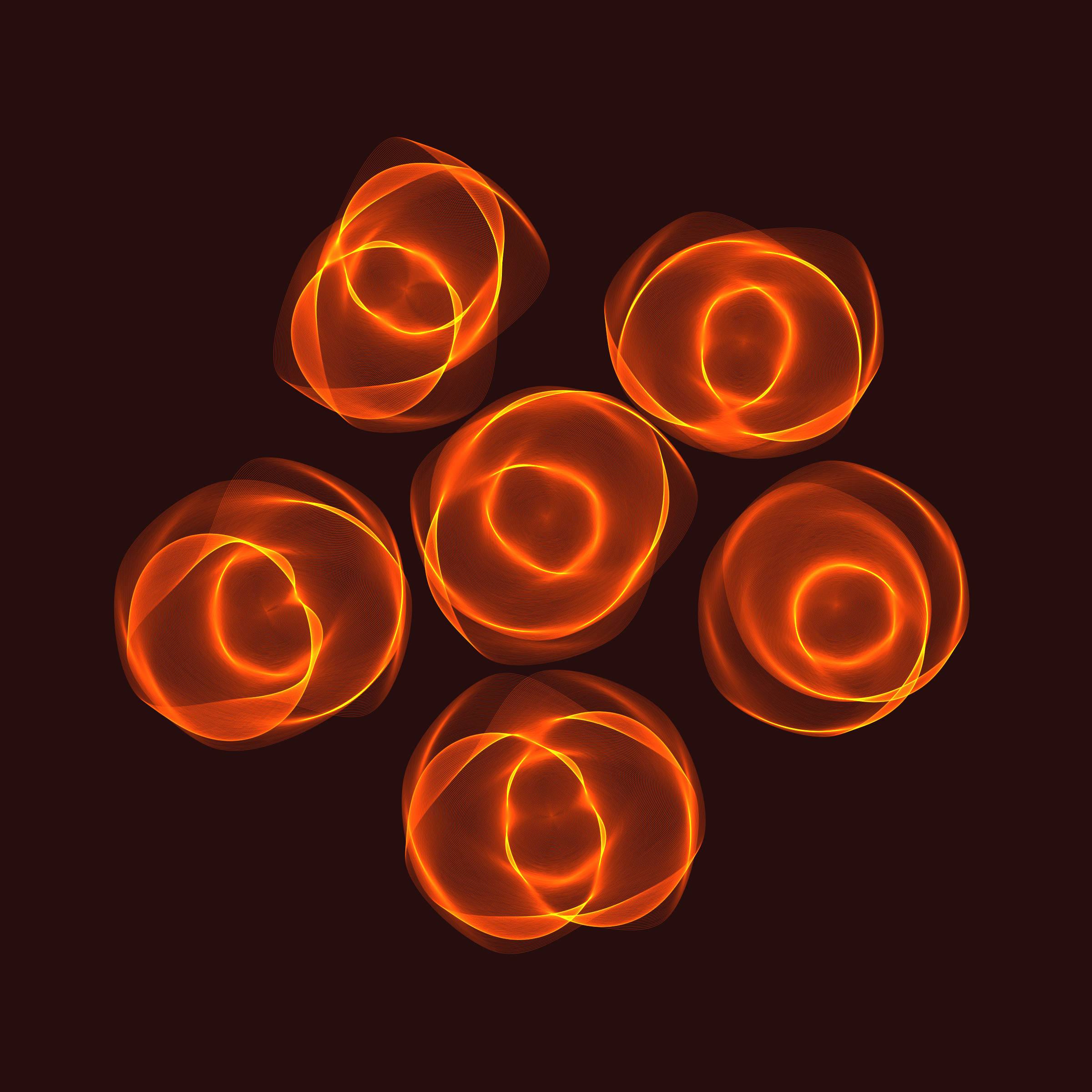 Art Blocks - Art Blocks v2 - Flowers #4097 - NFT # 116004097