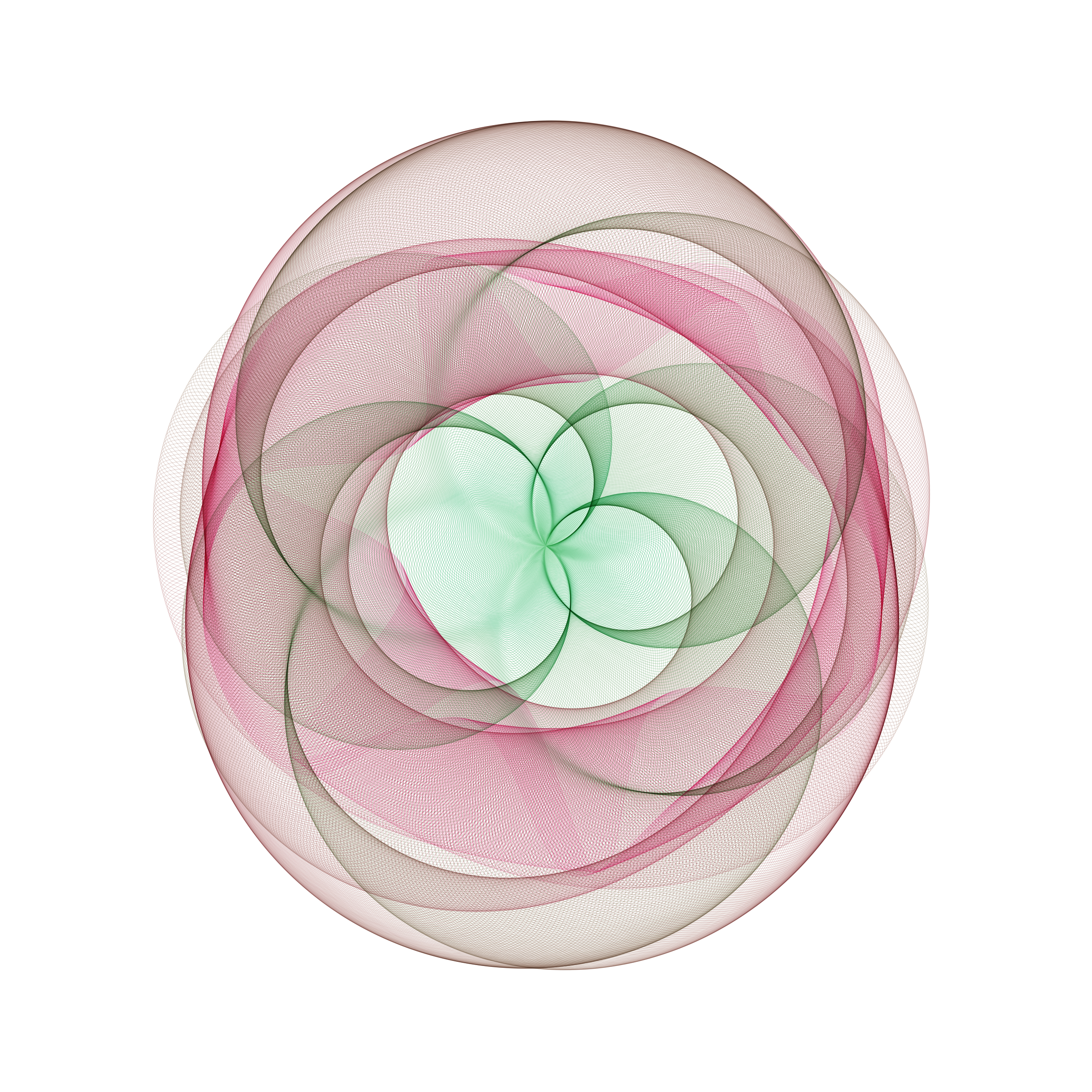 Art Blocks - Art Blocks v2 - Flowers #4100 - NFT # 116004100