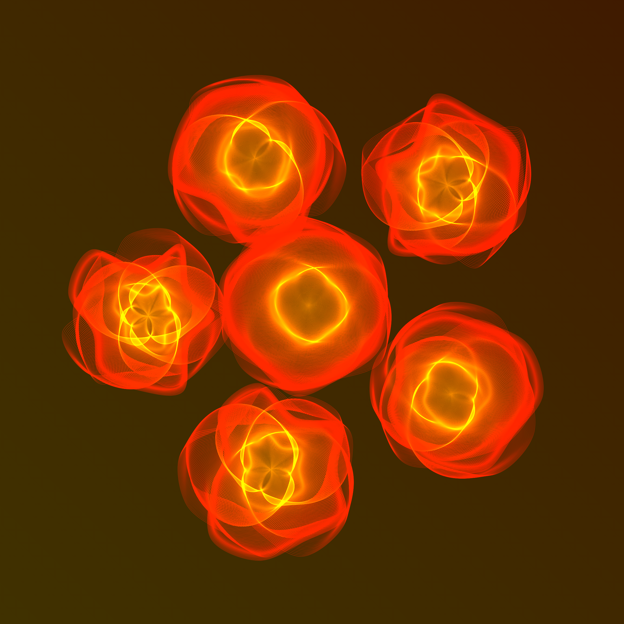 Art Blocks - Art Blocks v2 - Flowers #4105 - NFT # 116004105