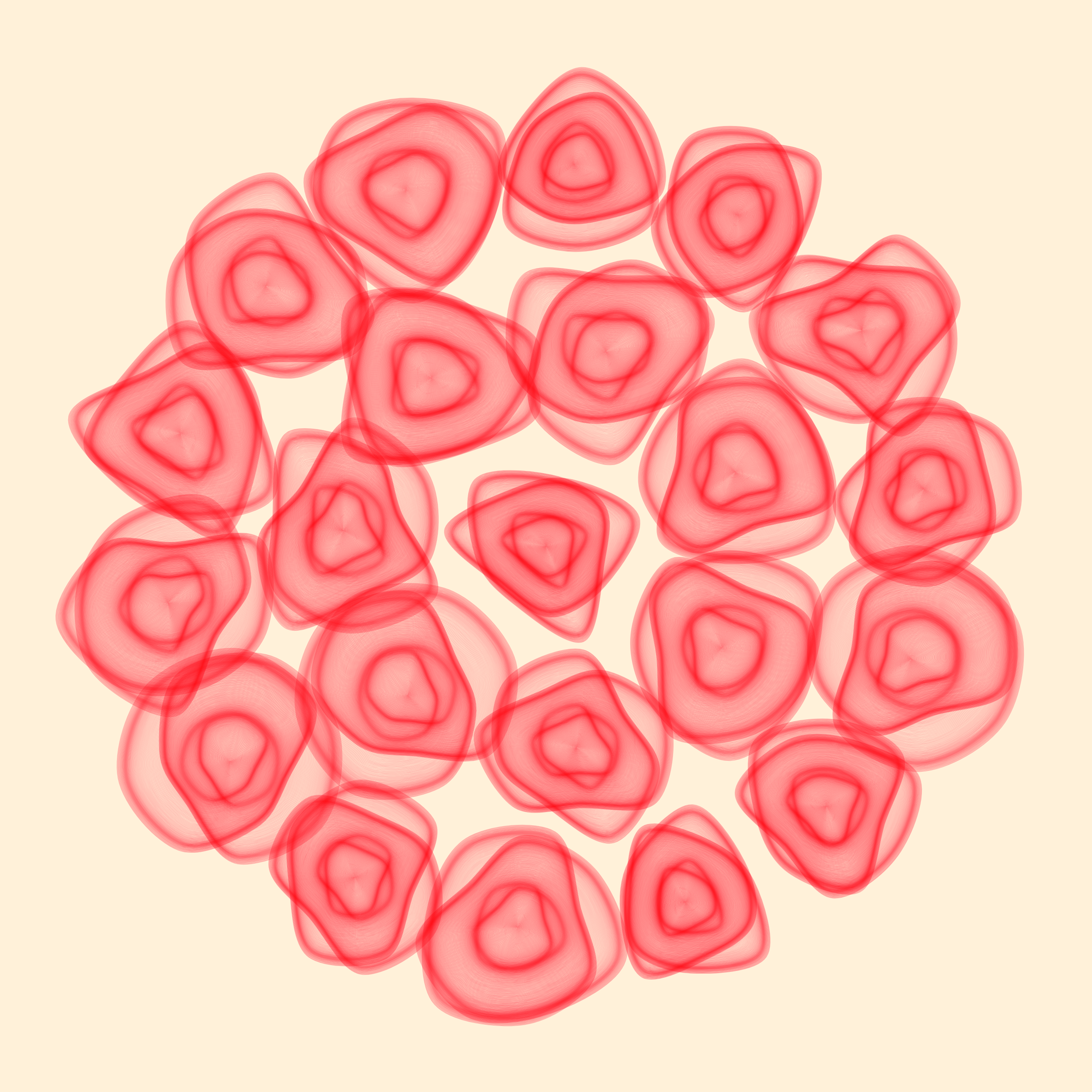 Art Blocks - Art Blocks v2 - Flowers #4107 - NFT # 116004107