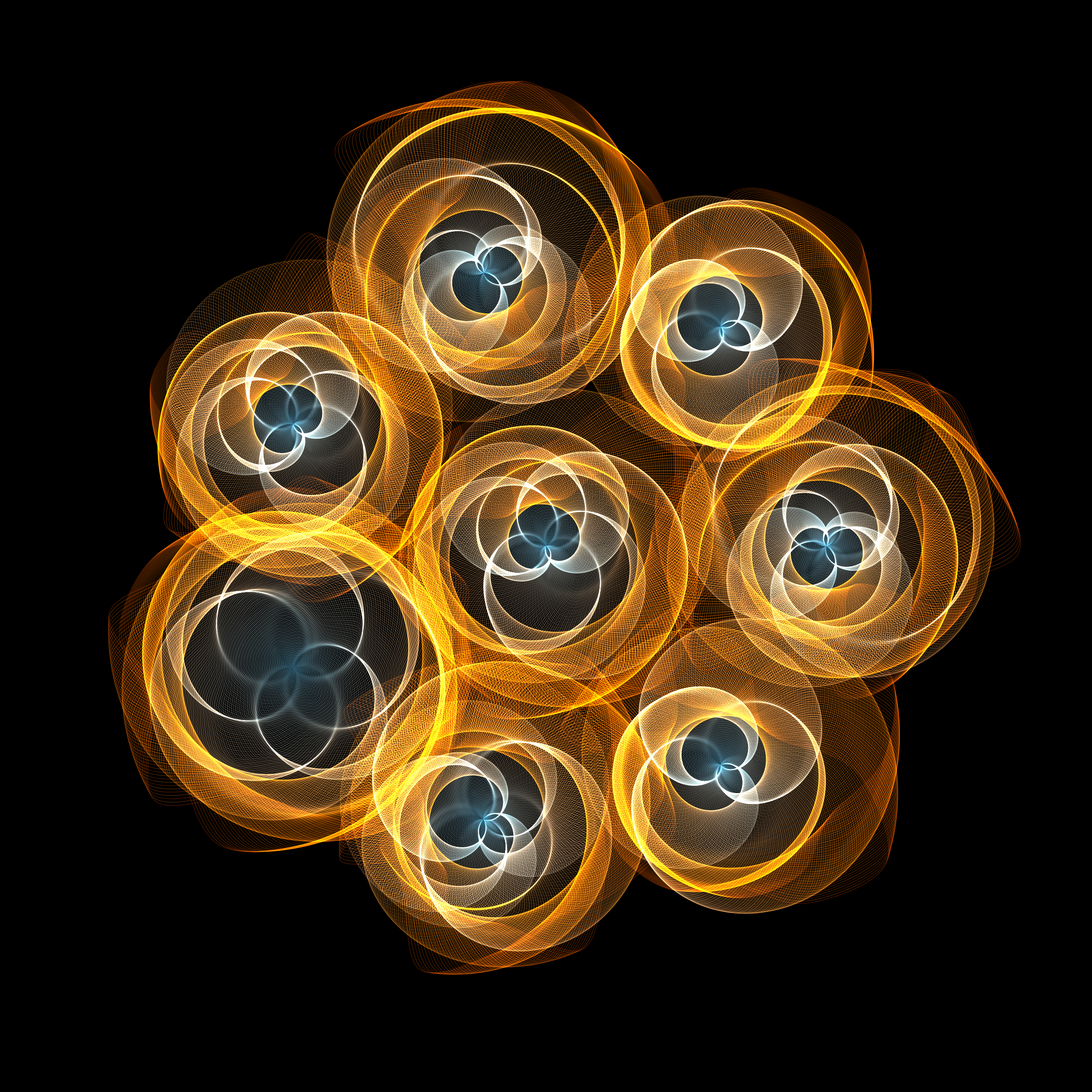 Art Blocks - Art Blocks v2 - Flowers #4108 - NFT # 116004108