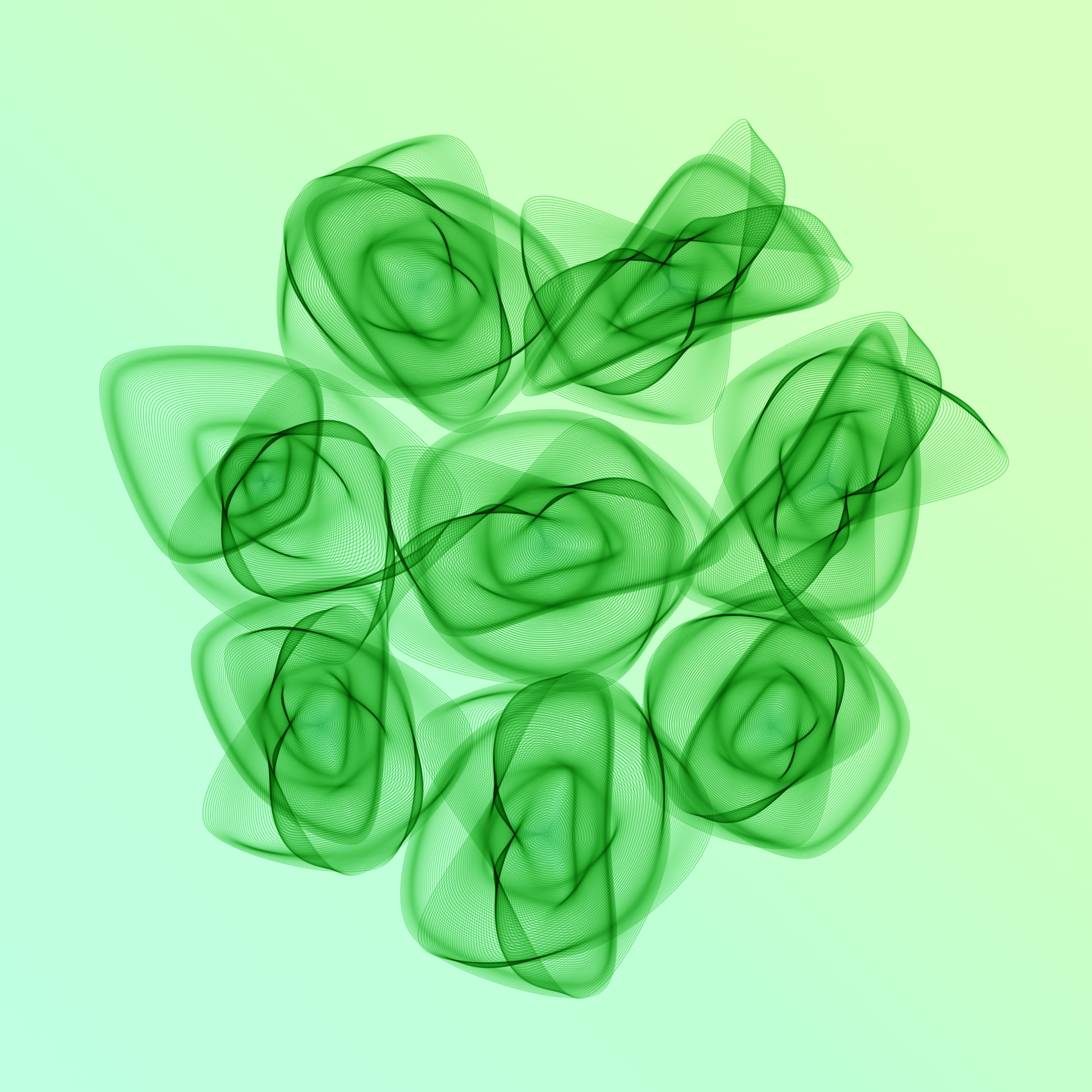 Art Blocks - Art Blocks v2 - Flowers #4113 - NFT # 116004113