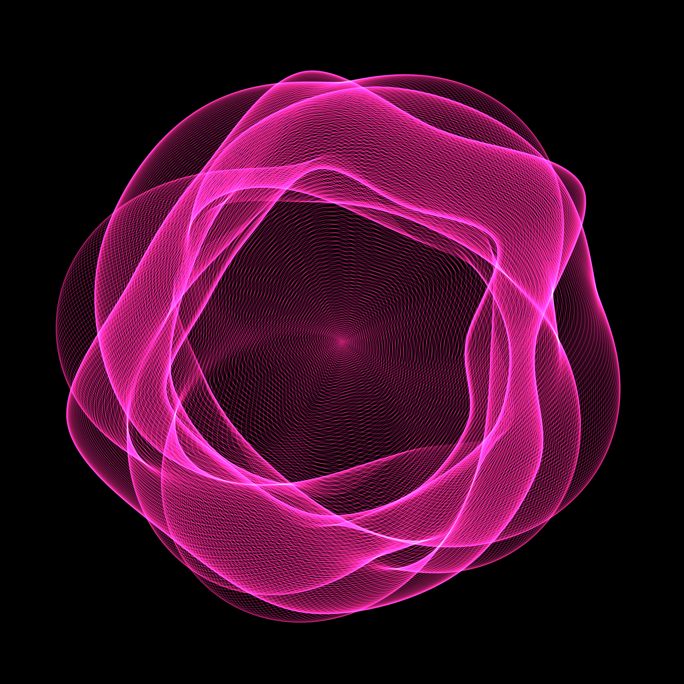 Art Blocks - Art Blocks v2 - Flowers #4117 - NFT # 116004117