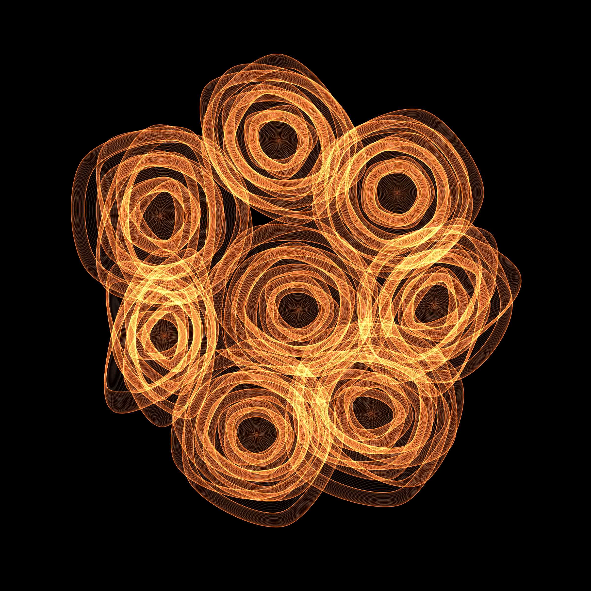 Art Blocks - Art Blocks v2 - Flowers #4121 - NFT # 116004121