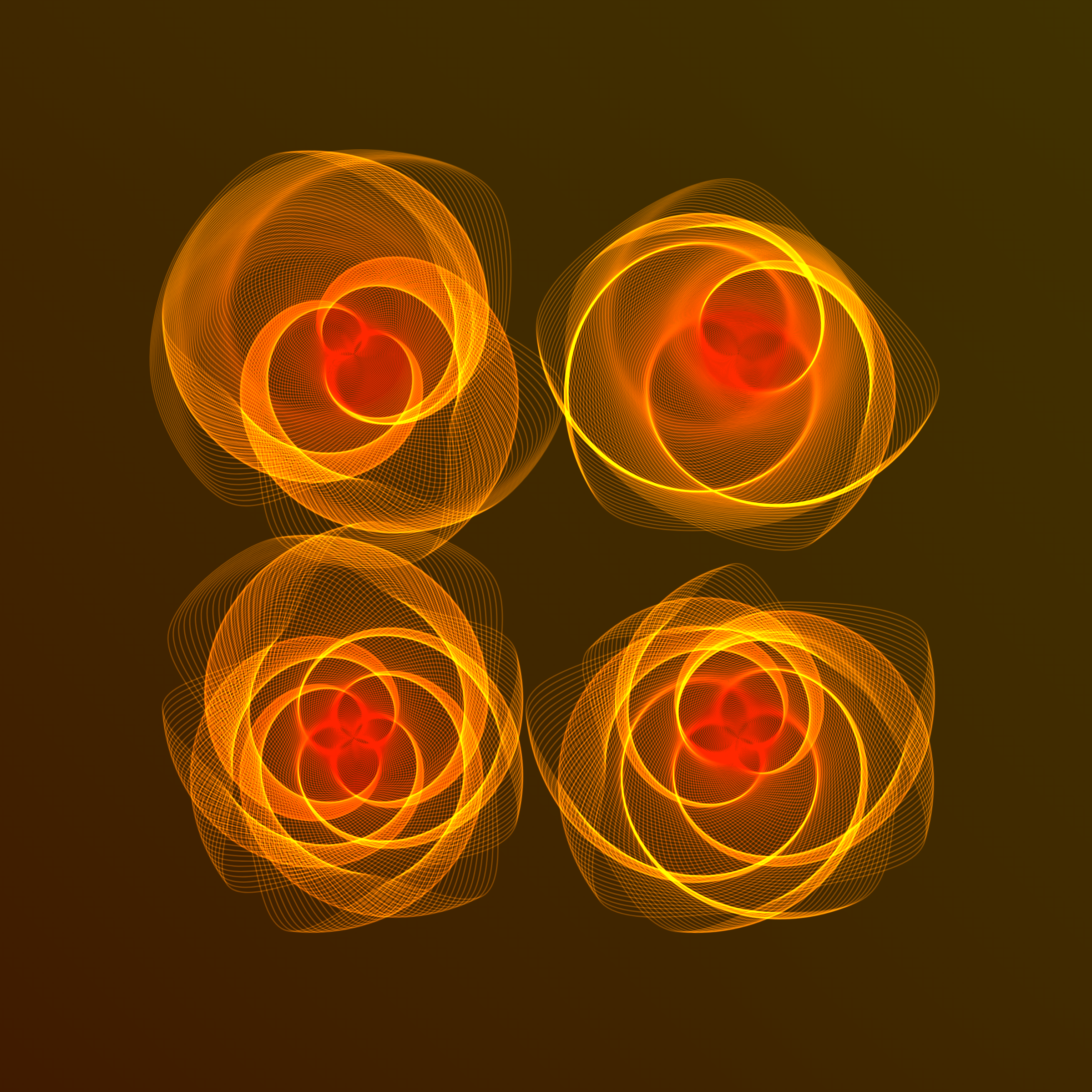 Art Blocks - Art Blocks v2 - Flowers #4126 - NFT # 116004126