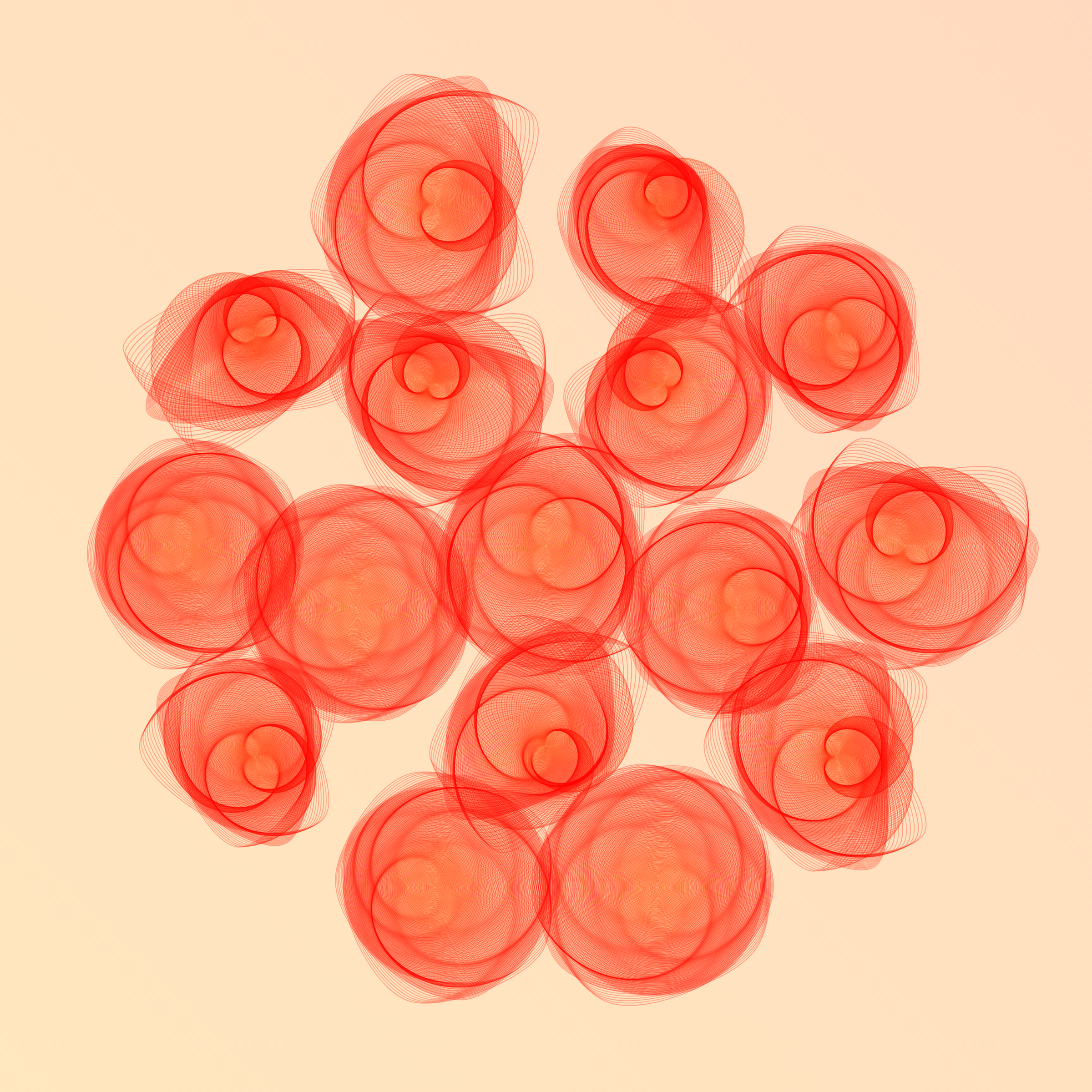 Art Blocks - Art Blocks v2 - Flowers #4130 - NFT # 116004130