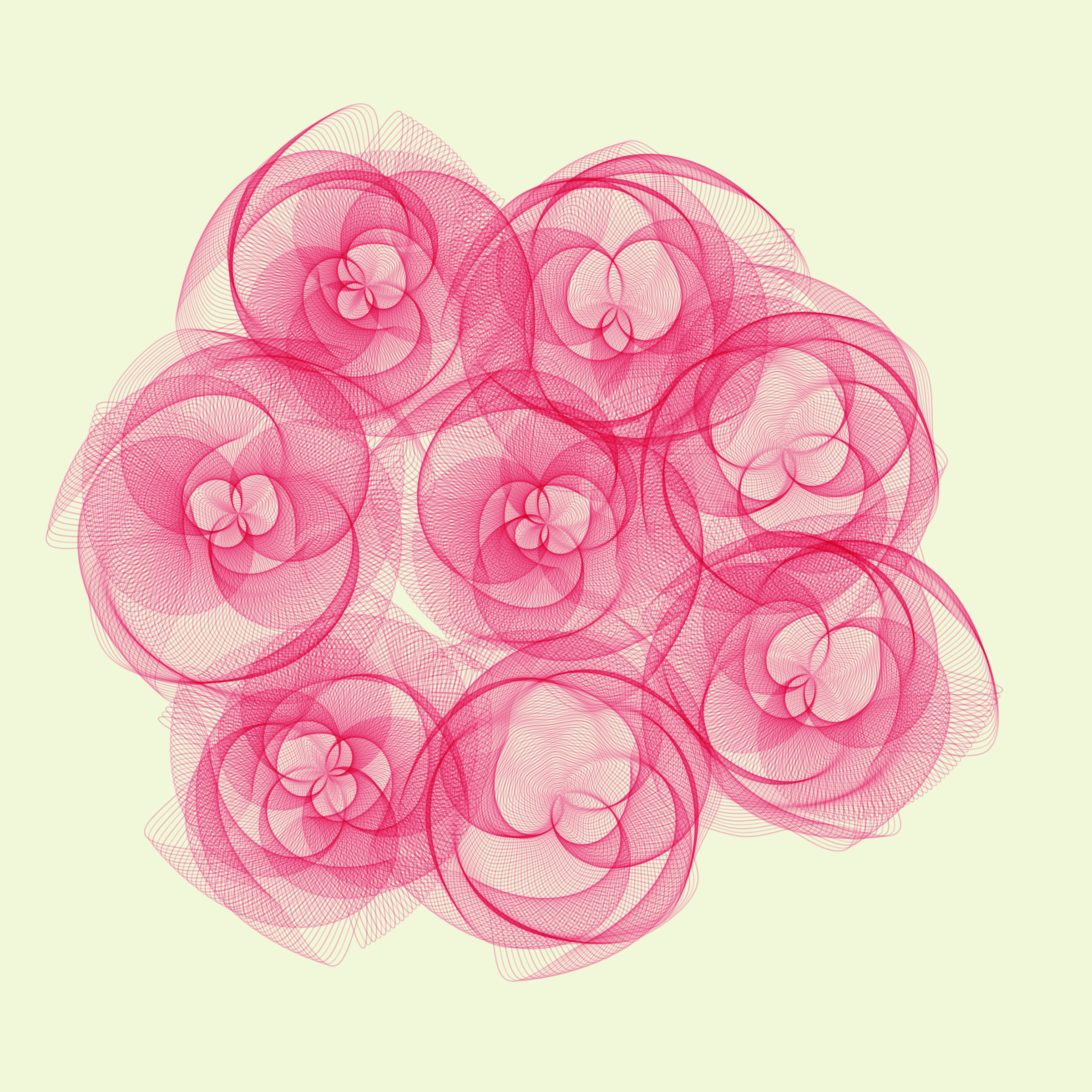 Art Blocks - Art Blocks v2 - Flowers #4131 - NFT # 116004131