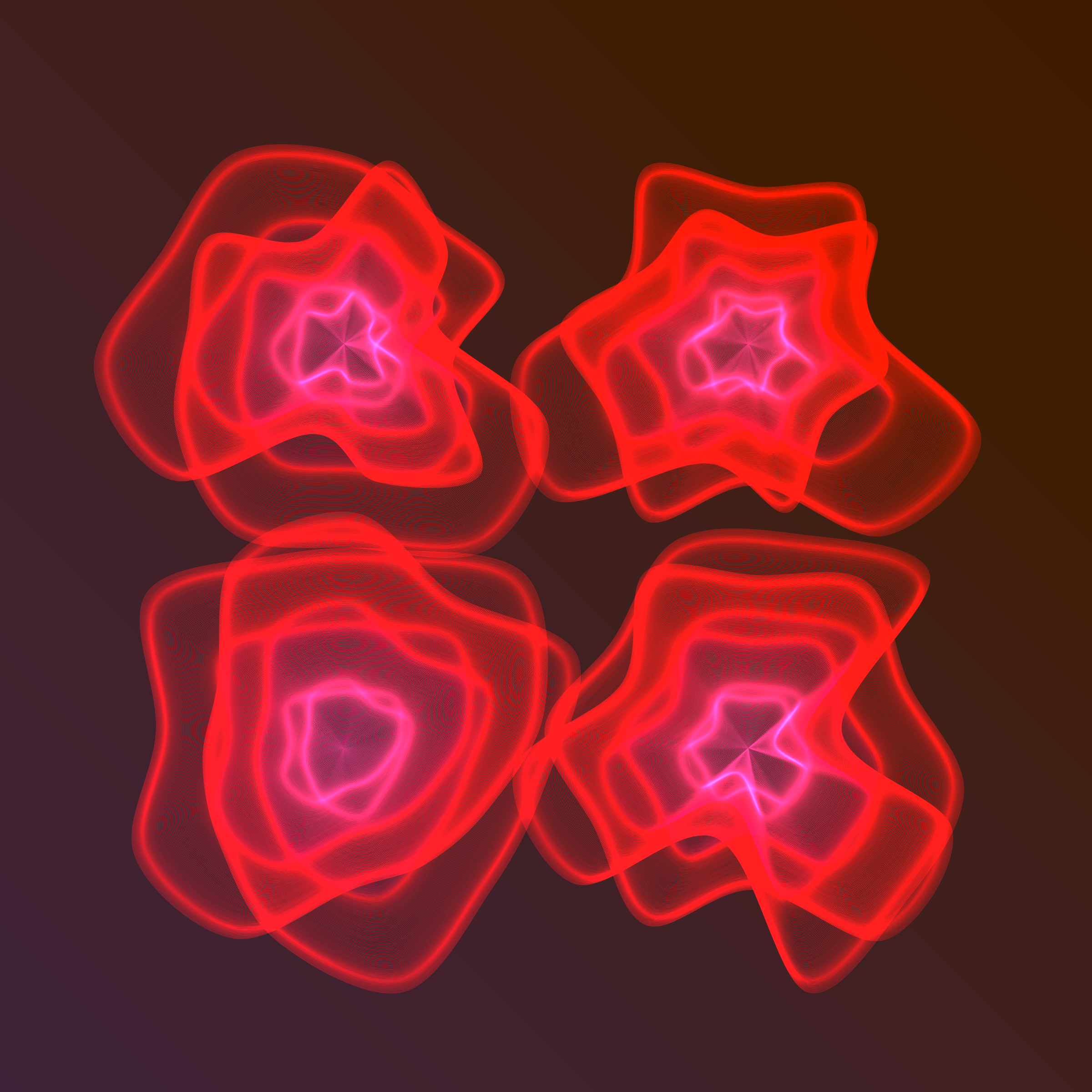 Art Blocks - Art Blocks v2 - Flowers #4133 - NFT # 116004133