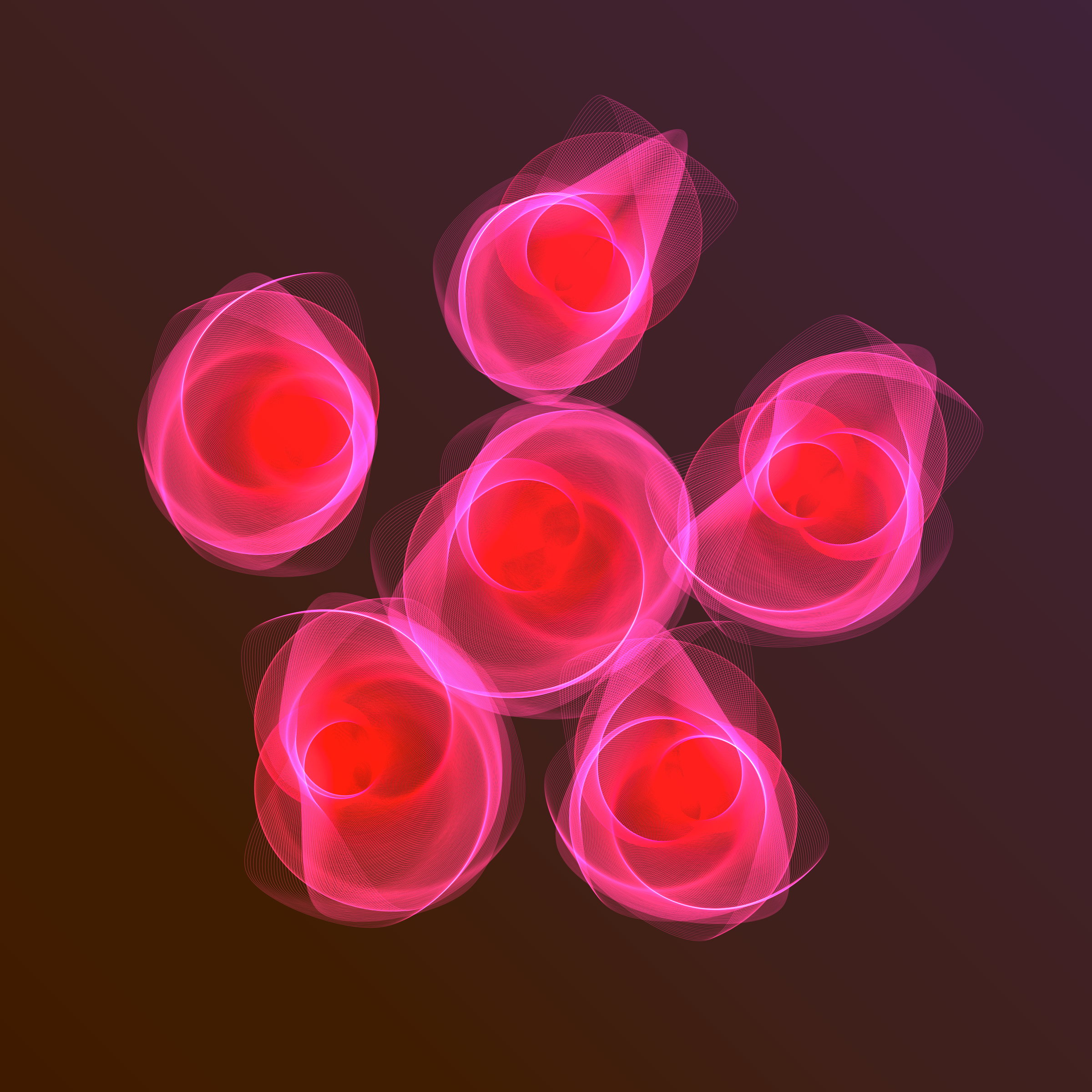 Art Blocks - Art Blocks v2 - Flowers #4144 - NFT # 116004144