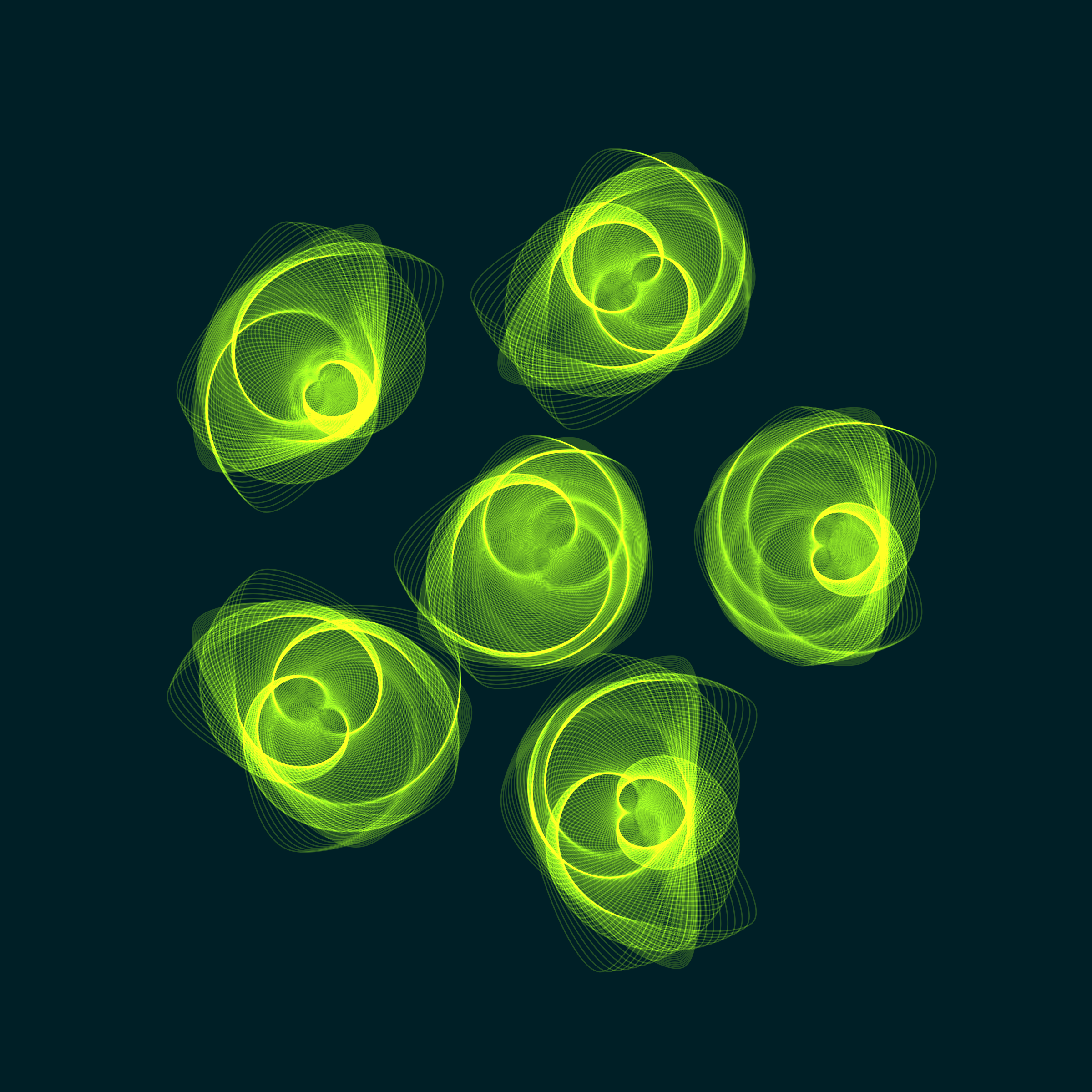 Art Blocks - Art Blocks v2 - Flowers #4149 - NFT # 116004149