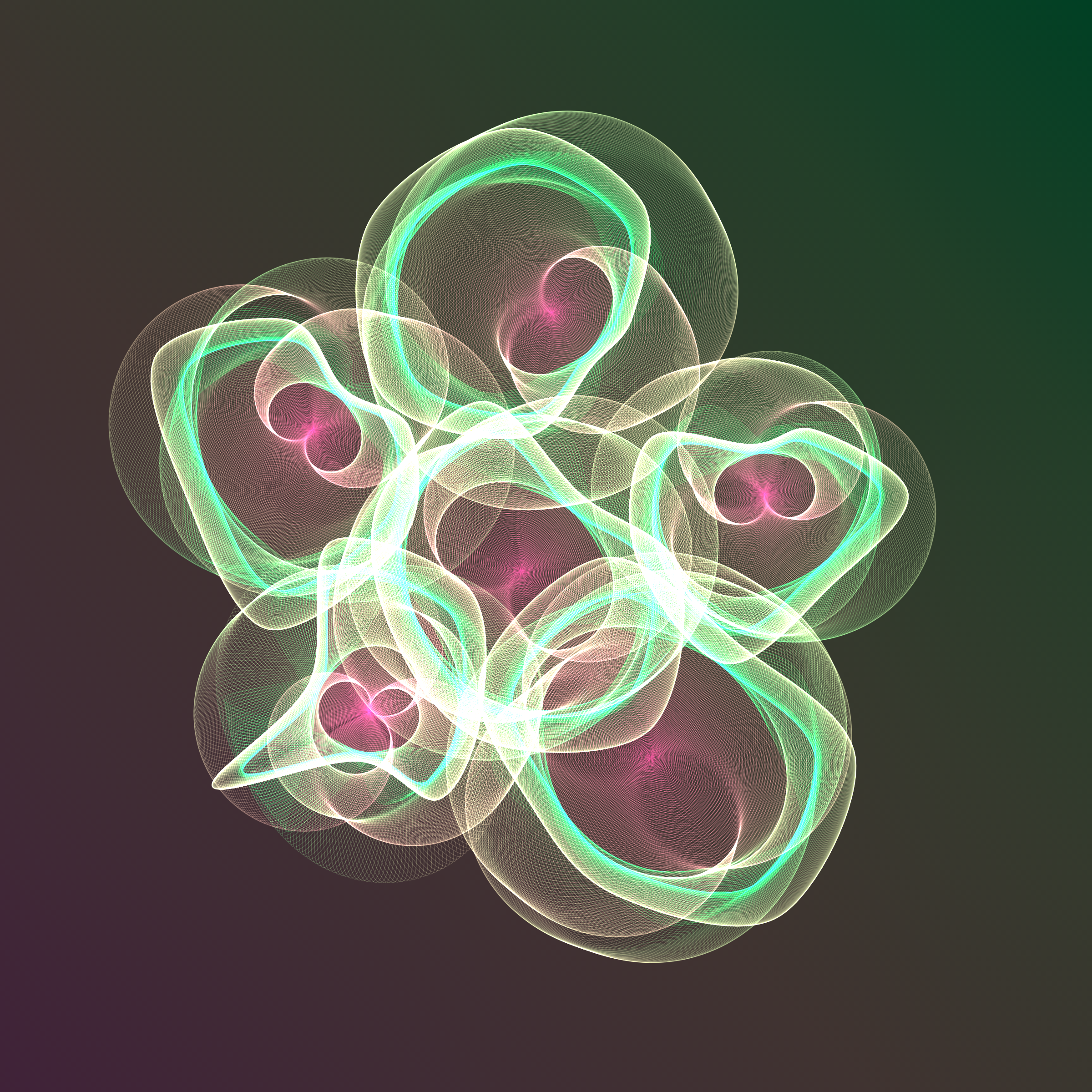 Art Blocks - Art Blocks v2 - Flowers #4152 - NFT # 116004152