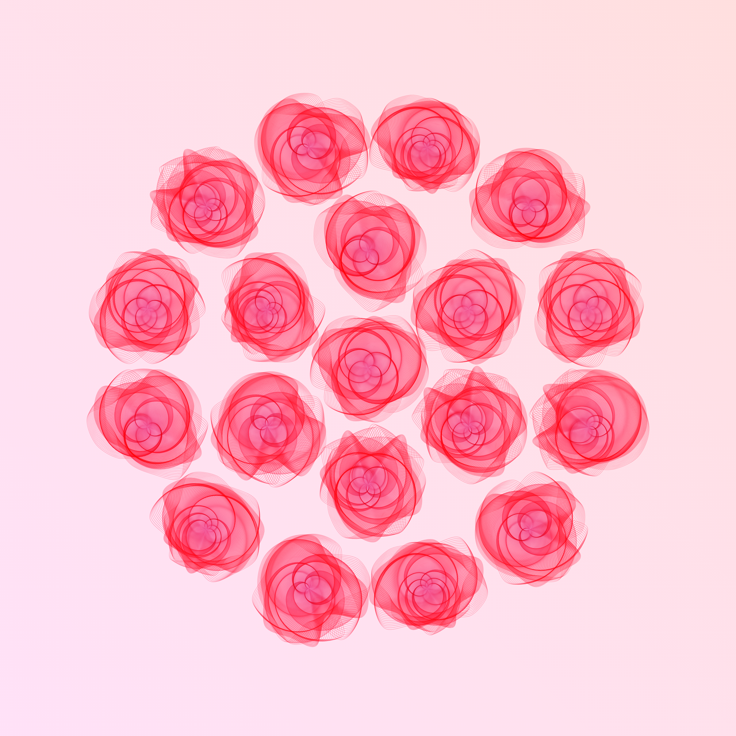 Art Blocks - Art Blocks v2 - Flowers #4153 - NFT # 116004153