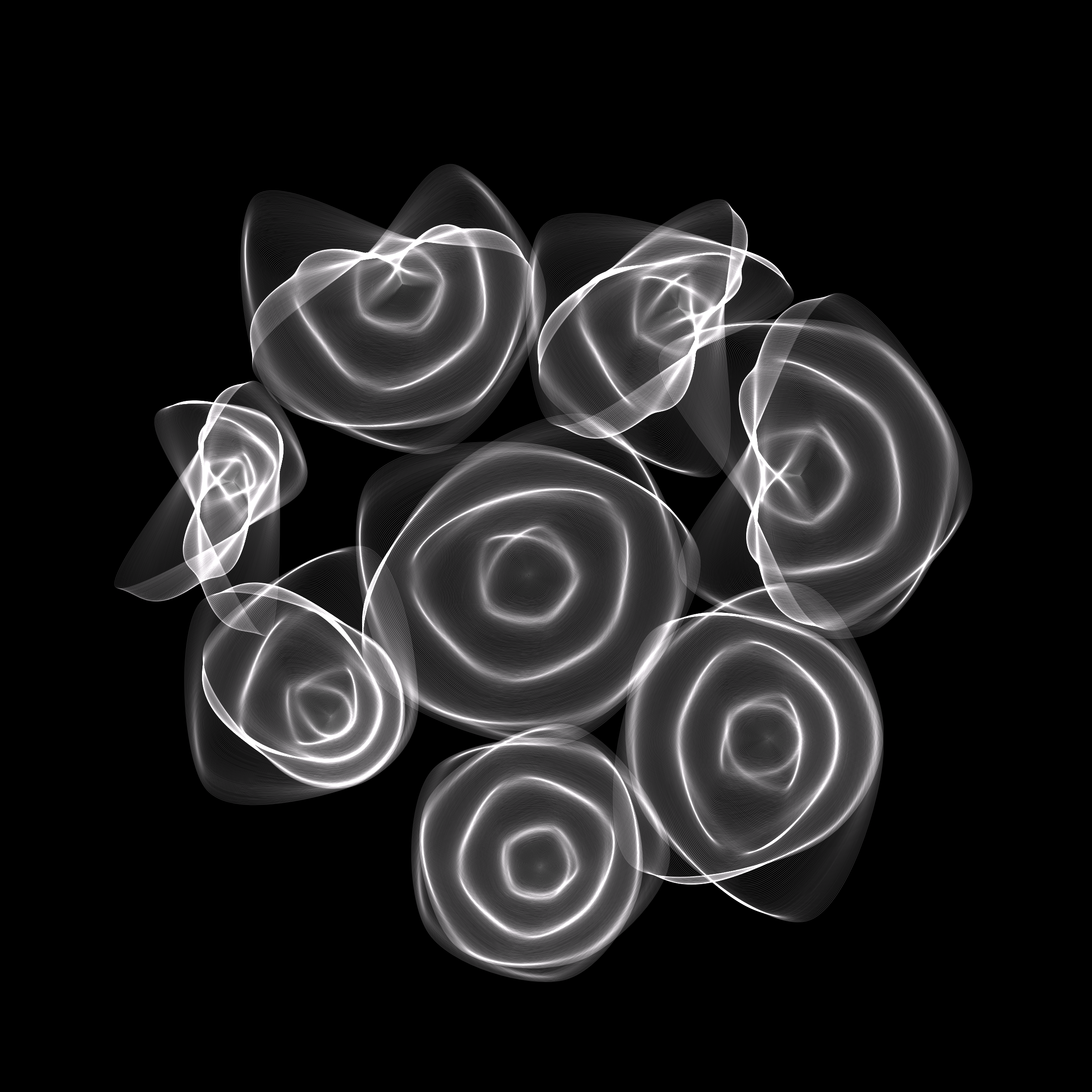 Art Blocks - Art Blocks v2 - Flowers #4155 - NFT # 116004155