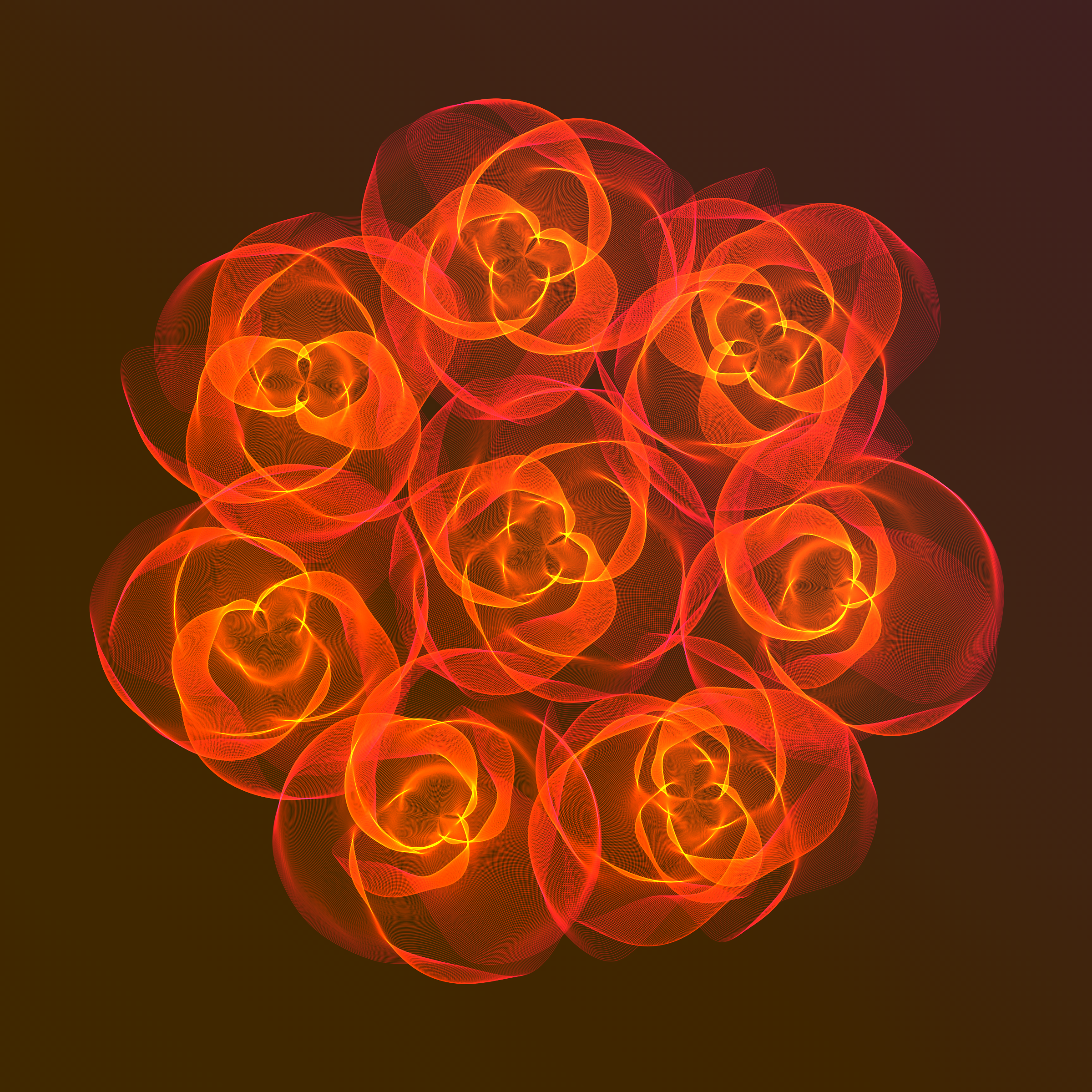 Art Blocks - Art Blocks v2 - Flowers #4159 - NFT # 116004159