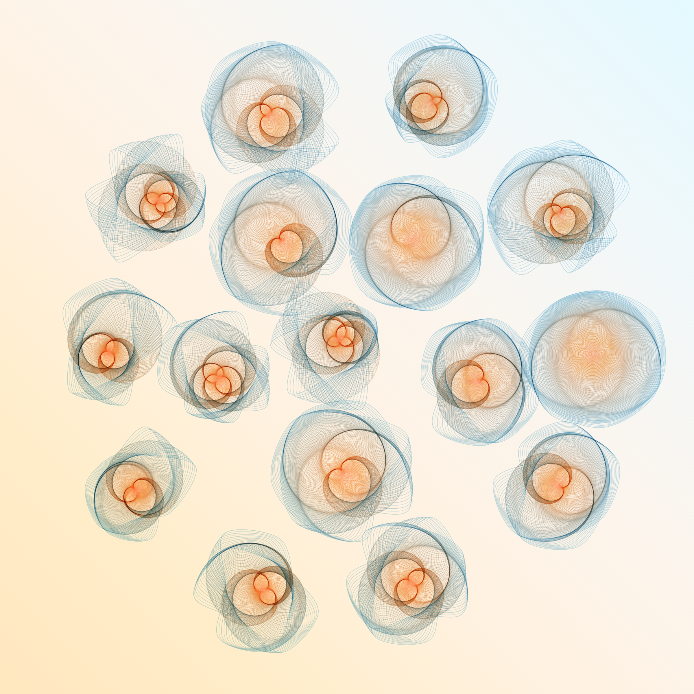 Art Blocks - Art Blocks v2 - Flowers #4184 - NFT # 116004184