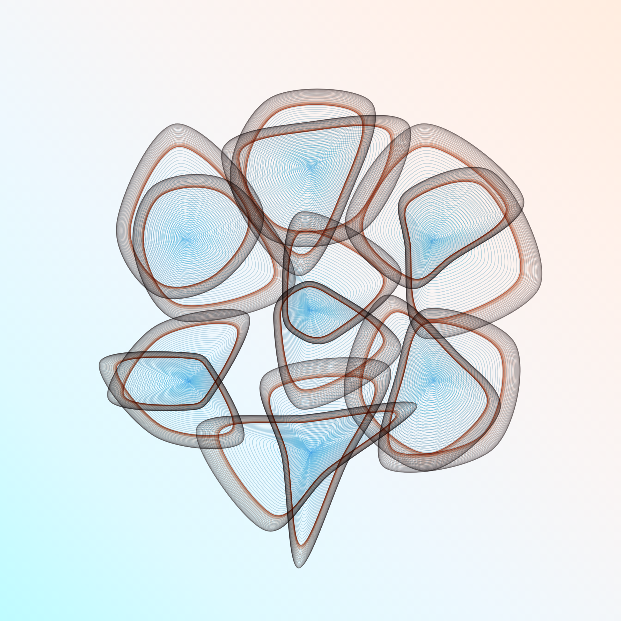 Art Blocks - Art Blocks v2 - Flowers #4185 - NFT # 116004185