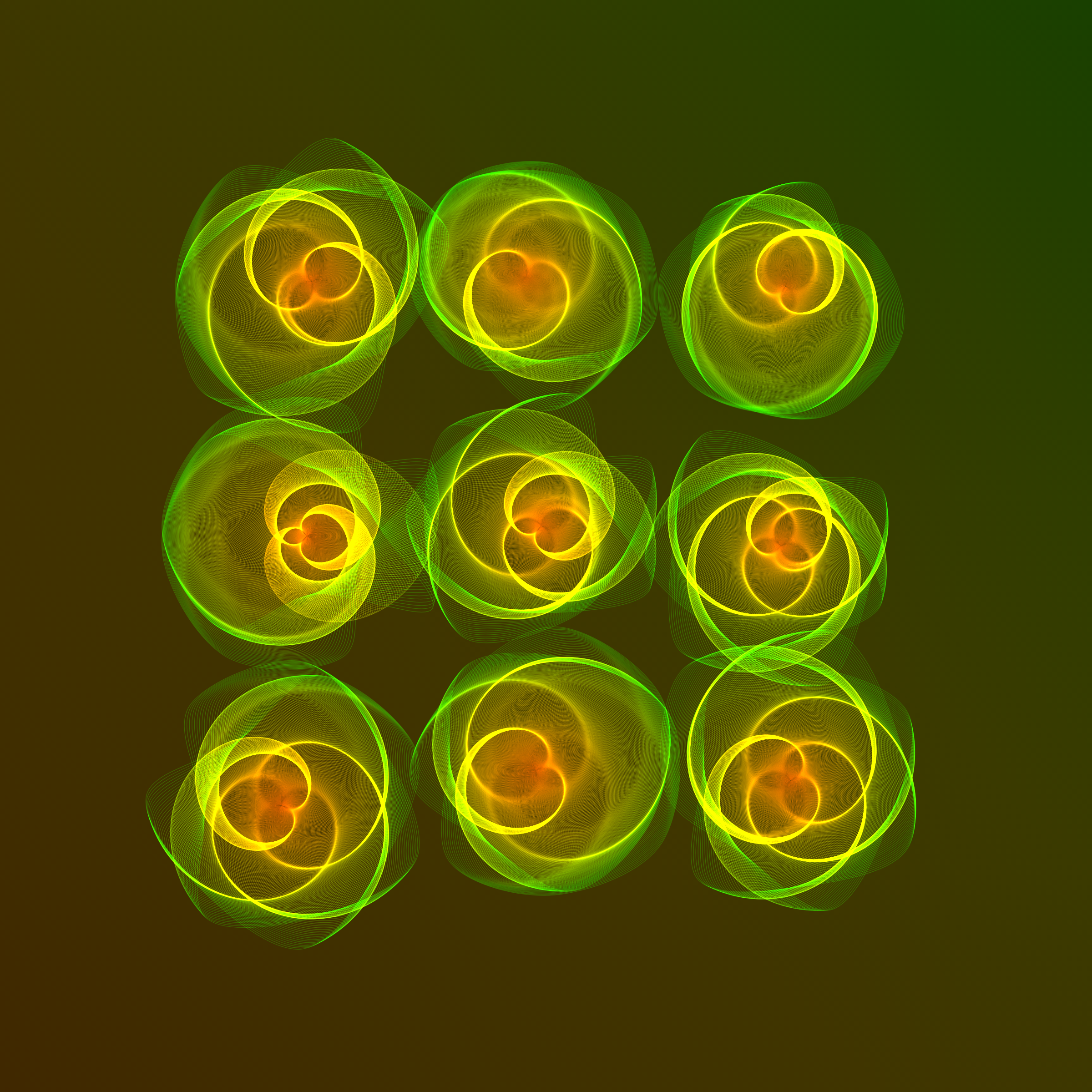 Art Blocks - Art Blocks v2 - Flowers #4187 - NFT # 116004187