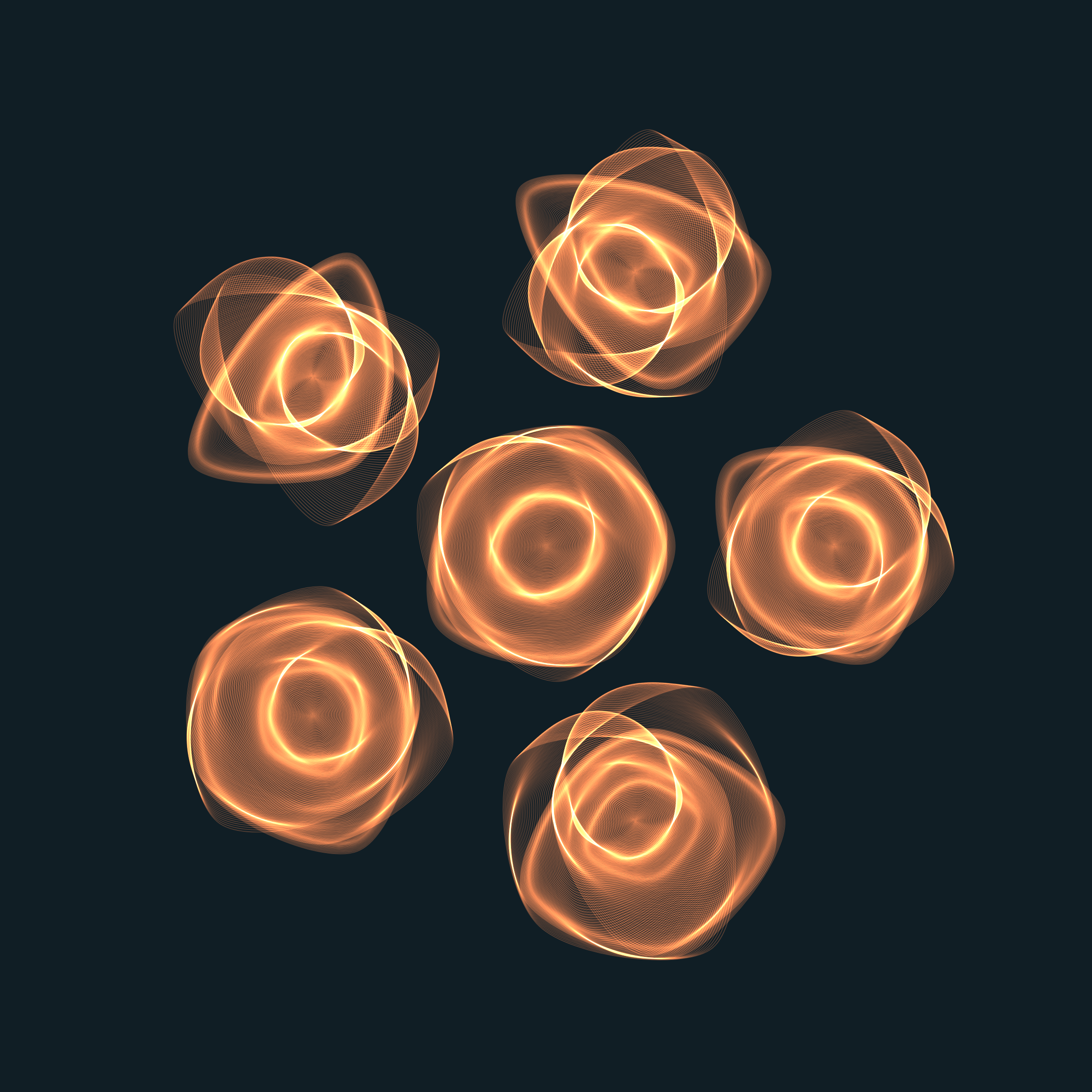 Art Blocks - Art Blocks v2 - Flowers #4190 - NFT # 116004190