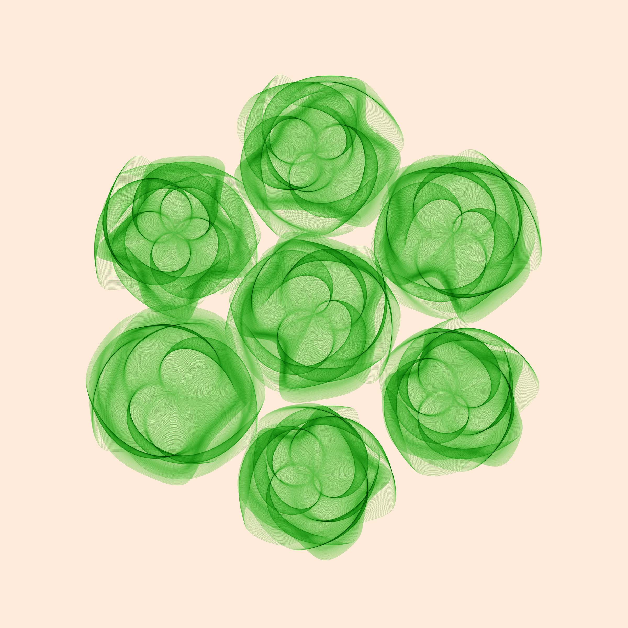 Art Blocks - Art Blocks v2 - Flowers #4191 - NFT # 116004191