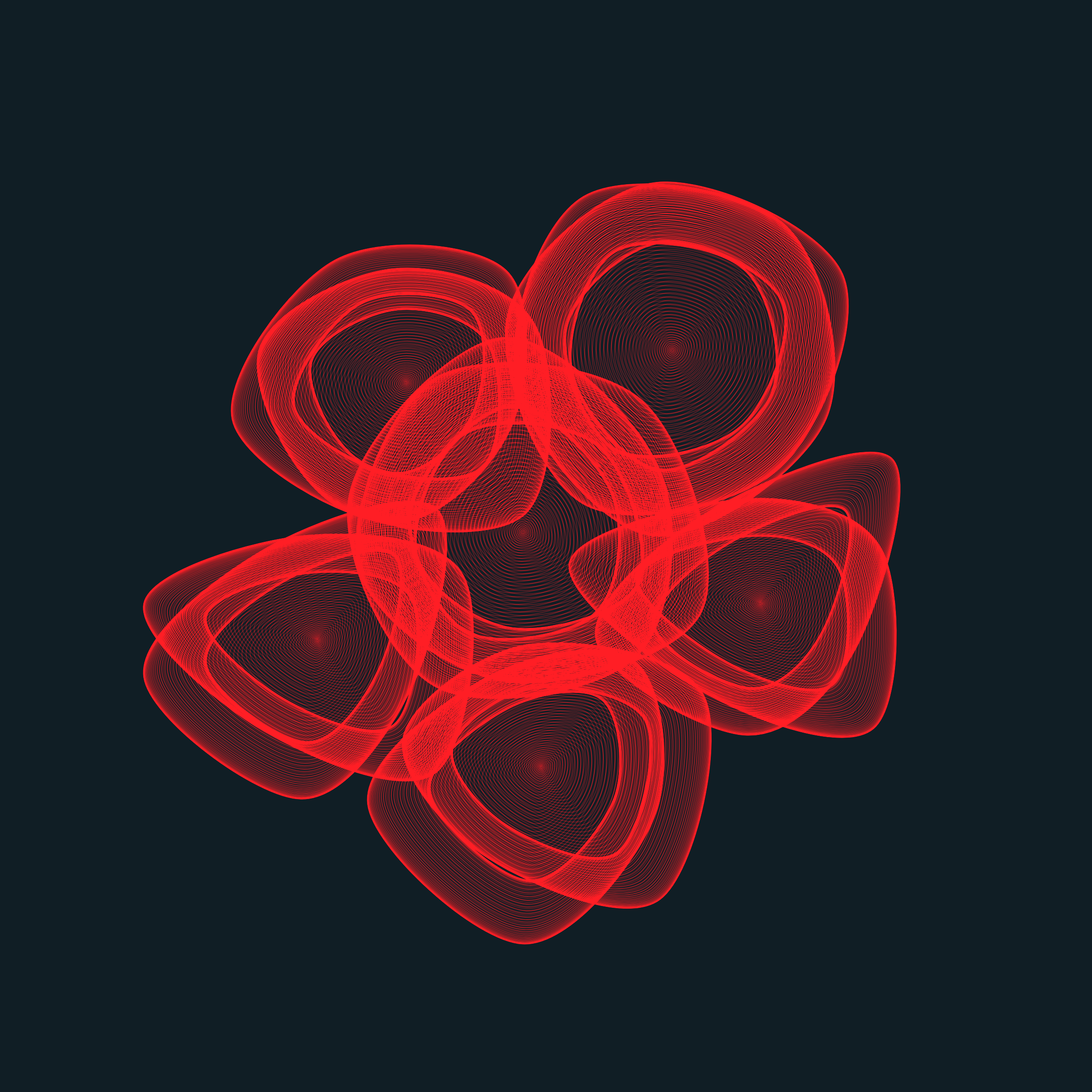 Art Blocks - Art Blocks v2 - Flowers #4192 - NFT # 116004192