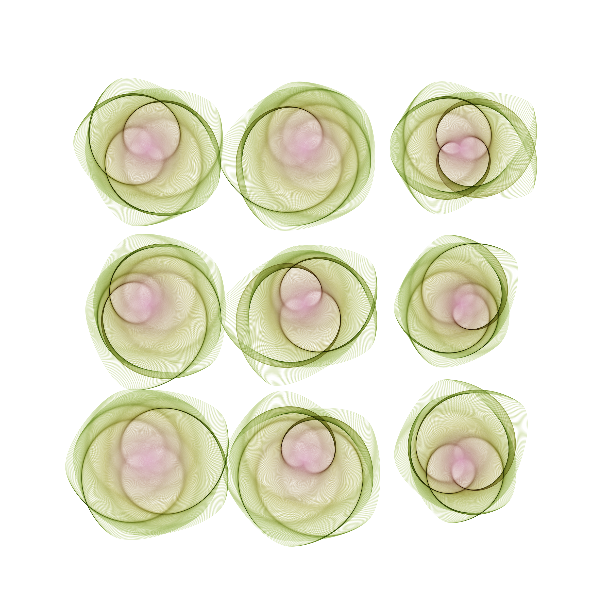 Art Blocks - Art Blocks v2 - Flowers #4206 - NFT # 116004206