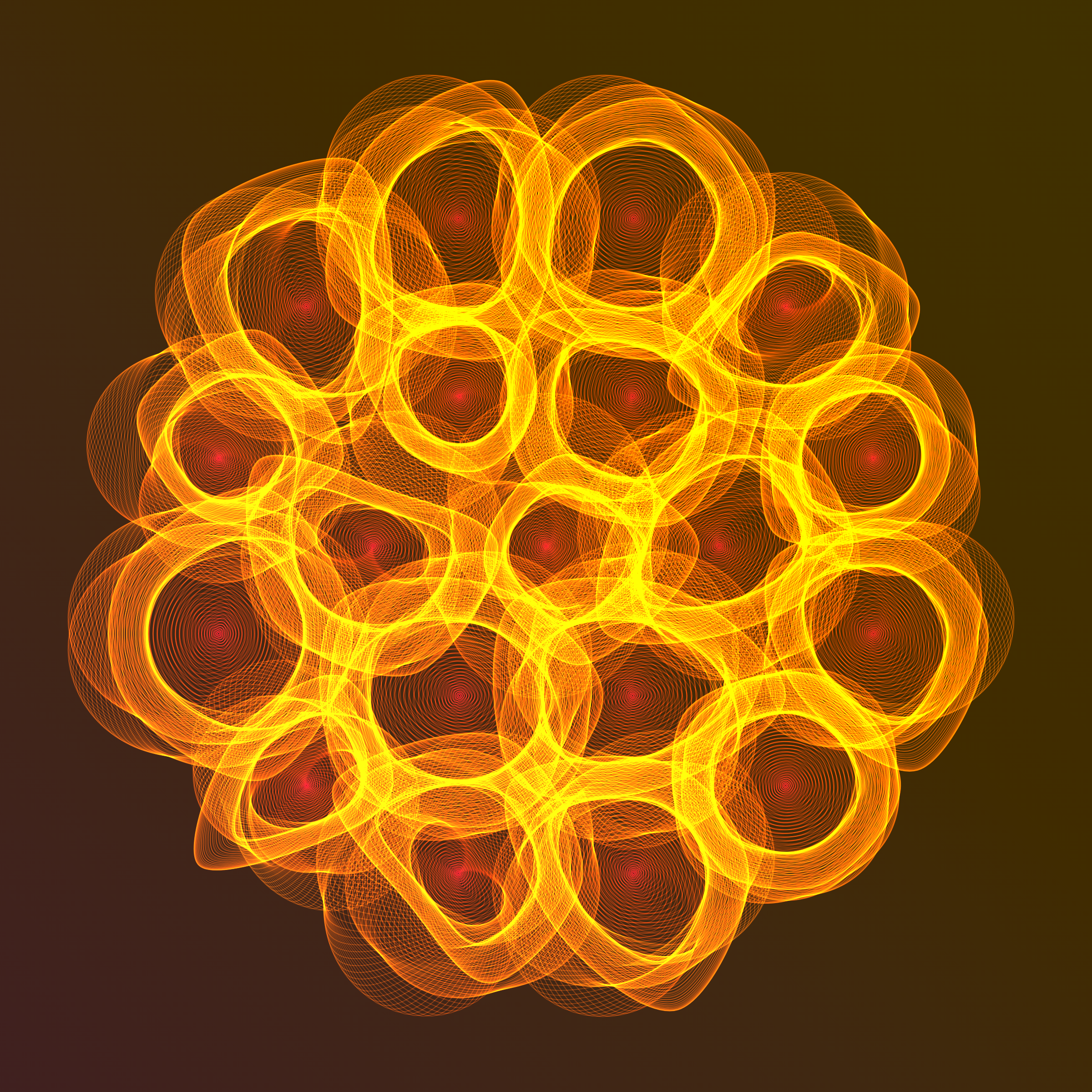 Art Blocks - Art Blocks v2 - Flowers #4230 - NFT # 116004230