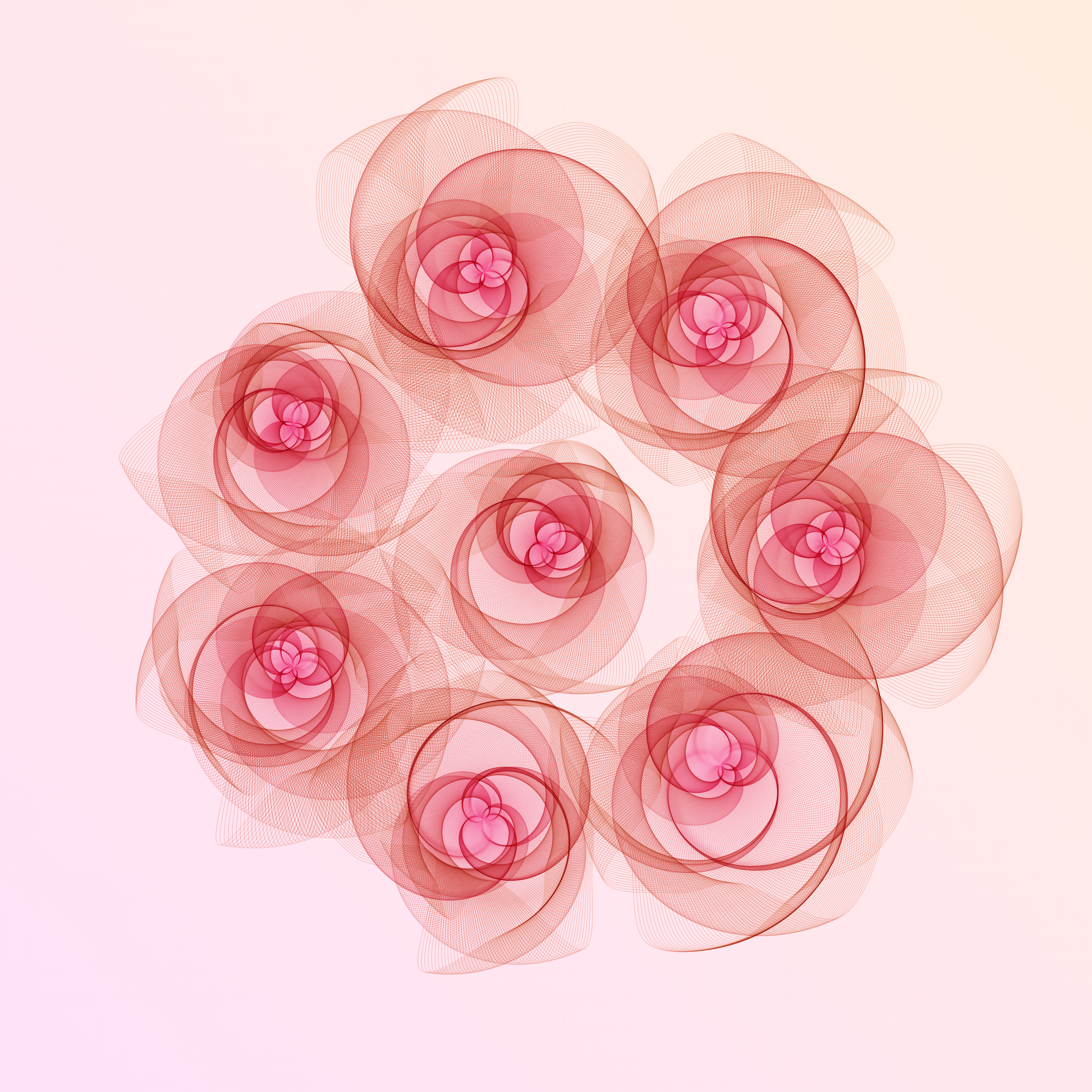 Art Blocks - Art Blocks v2 - Flowers #4231 - NFT # 116004231