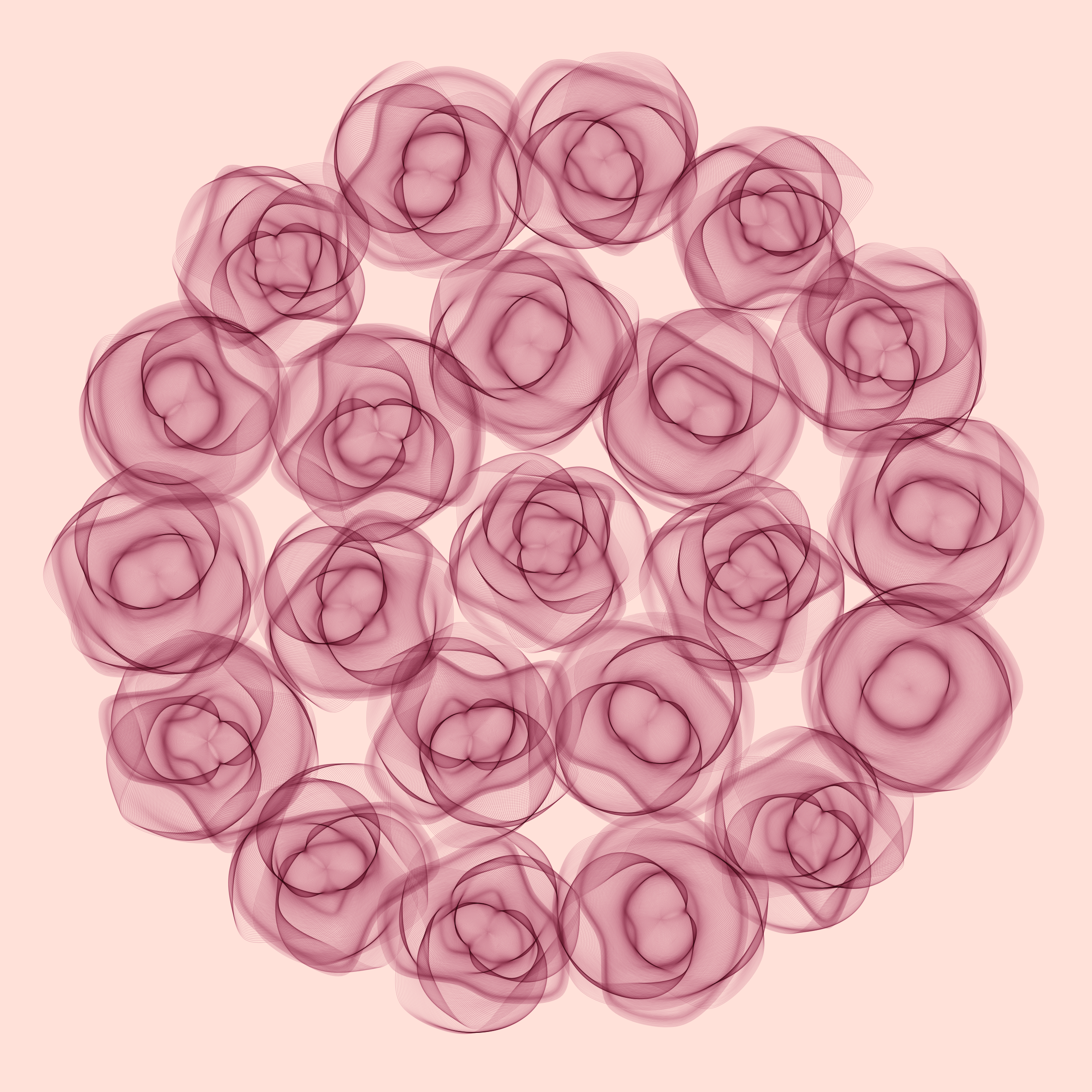 Art Blocks - Art Blocks v2 - Flowers #4232 - NFT # 116004232