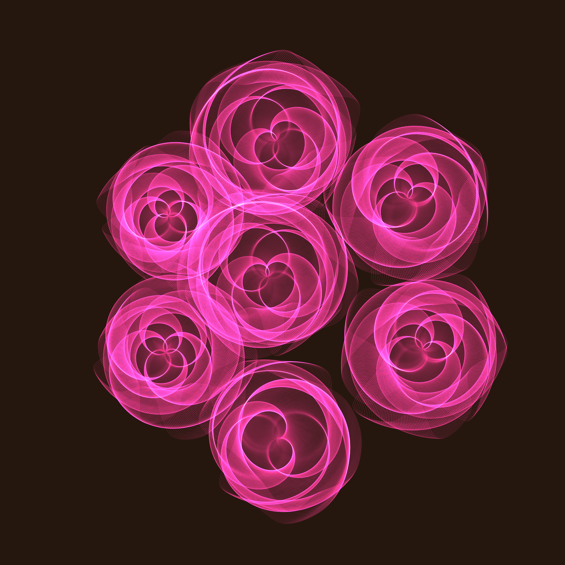 Art Blocks - Art Blocks v2 - Flowers #4236 - NFT # 116004236