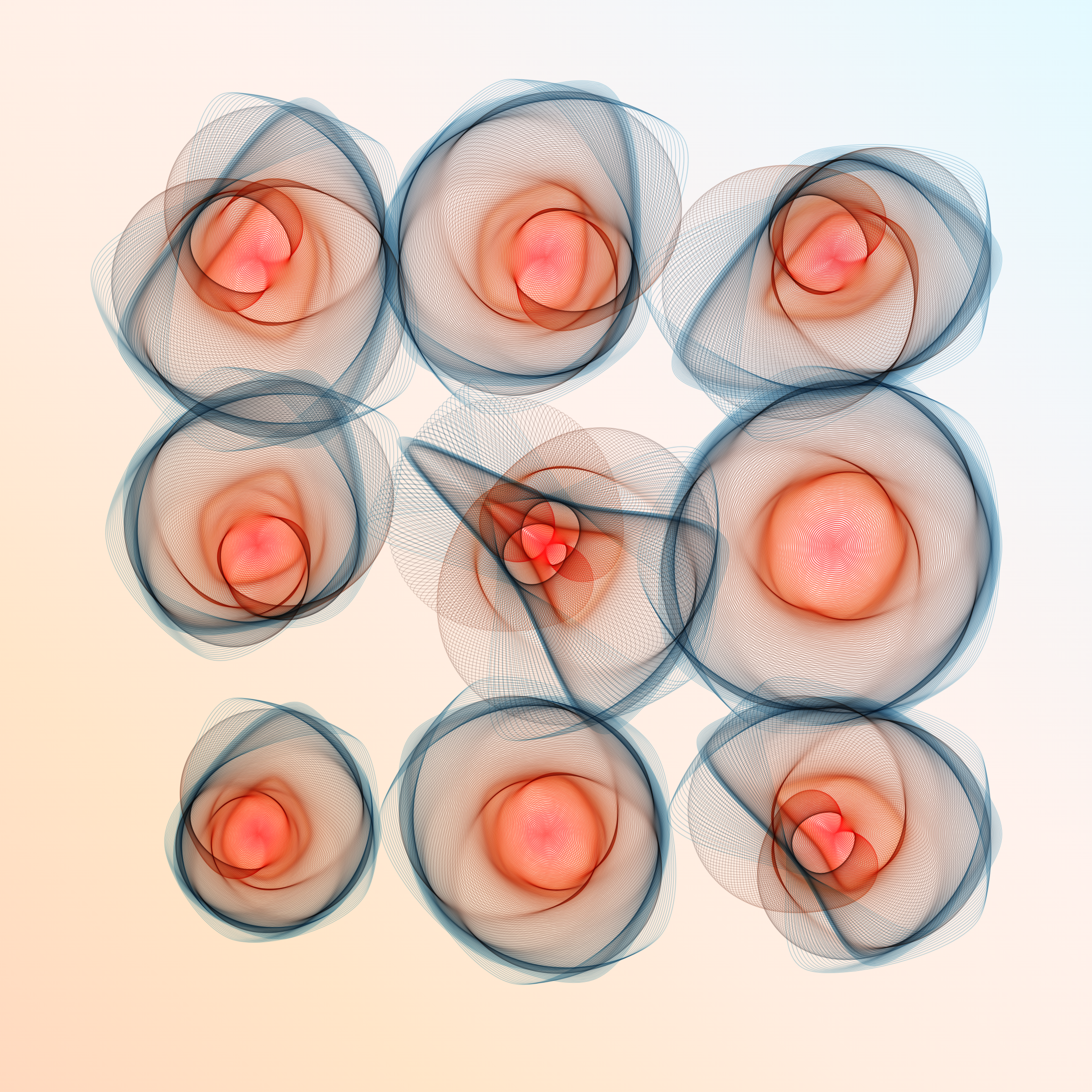 Art Blocks - Art Blocks v2 - Flowers #4245 - NFT # 116004245