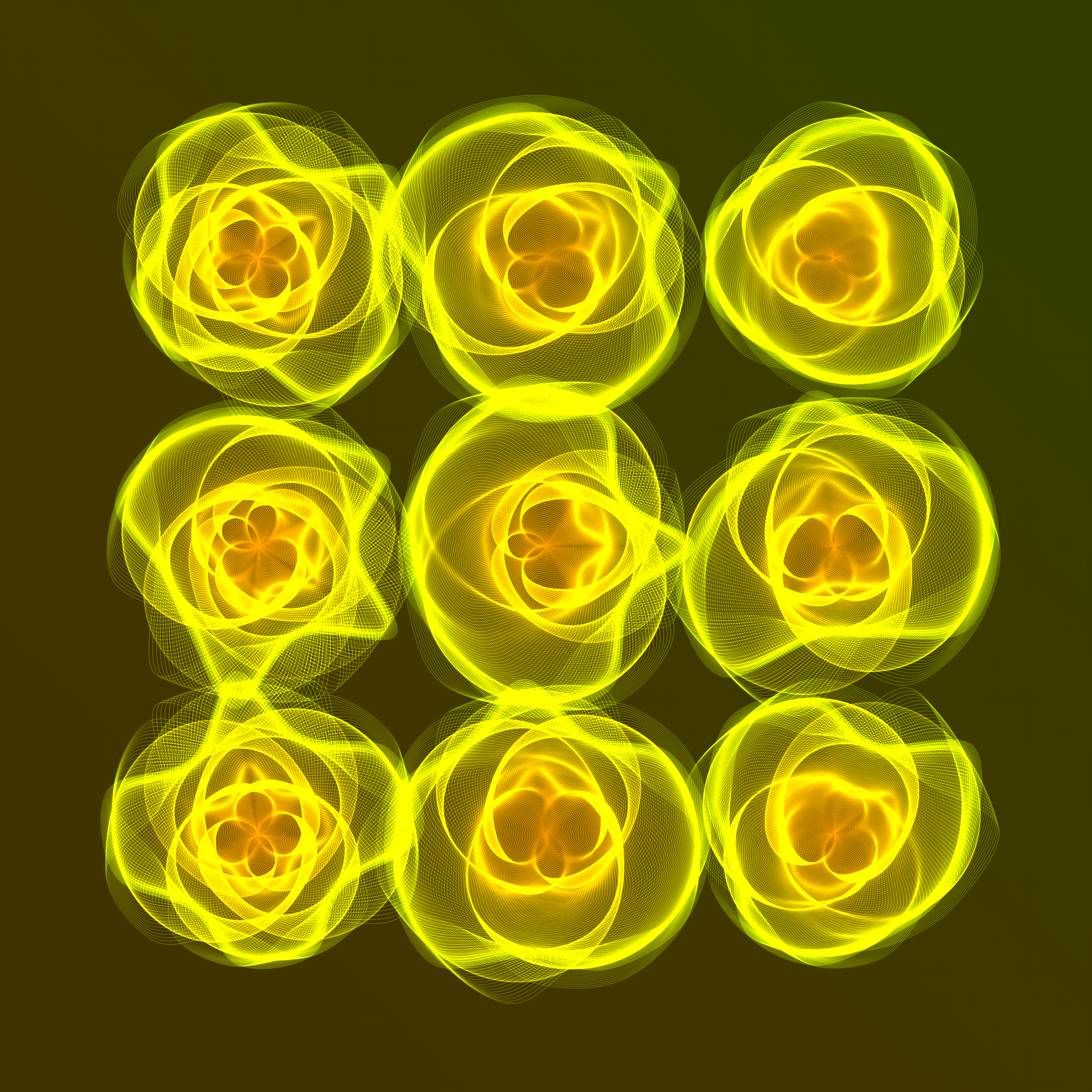 Art Blocks - Art Blocks v2 - Flowers #4253 - NFT # 116004253