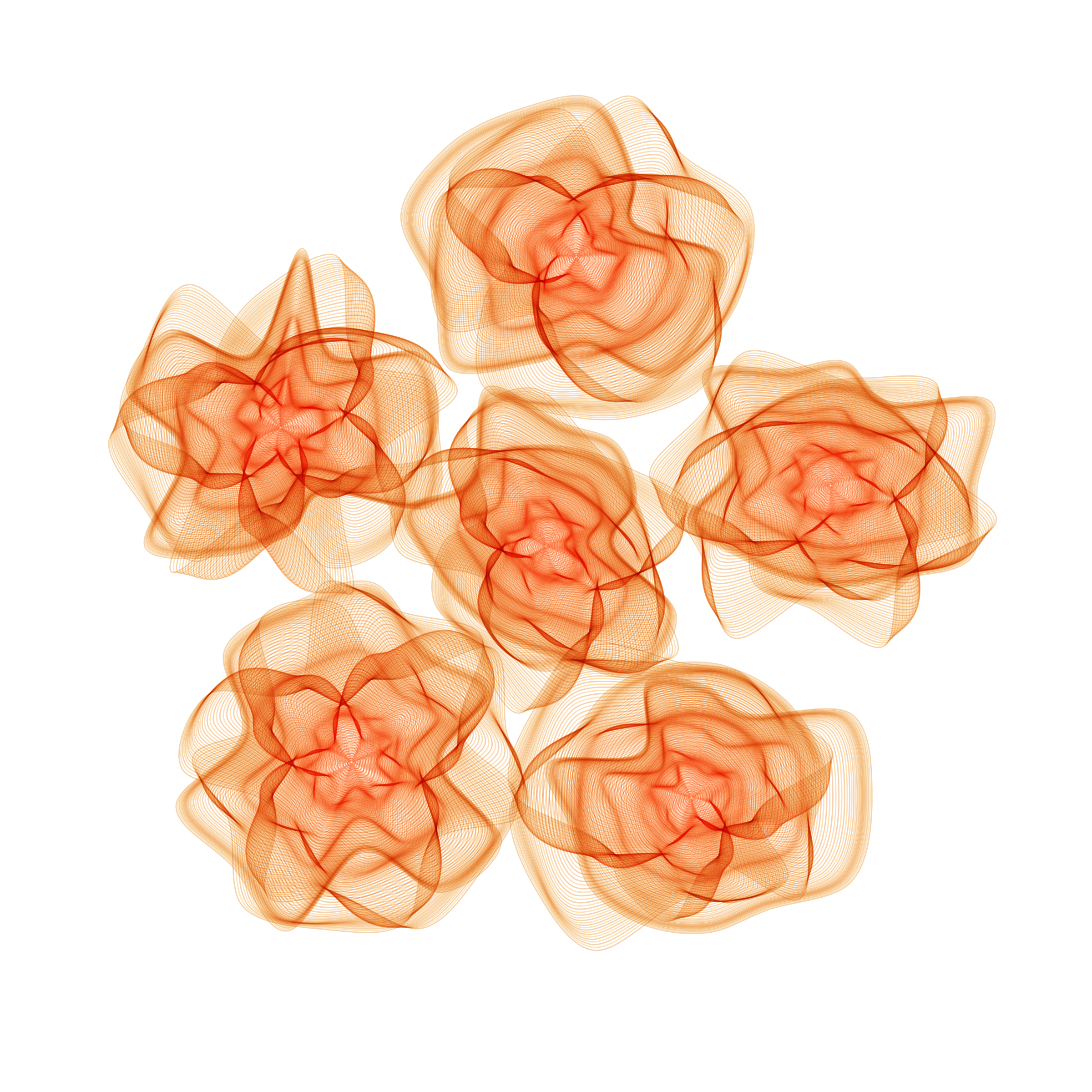 Art Blocks - Art Blocks v2 - Flowers #4263 - NFT # 116004263