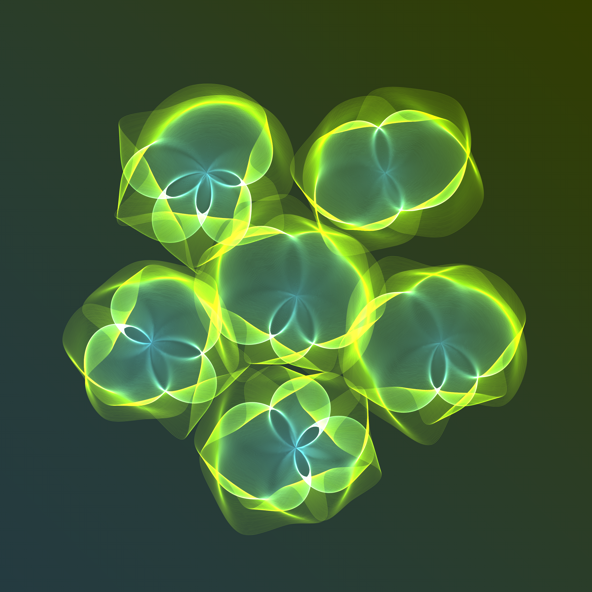 Art Blocks - Art Blocks v2 - Flowers #4265 - NFT # 116004265