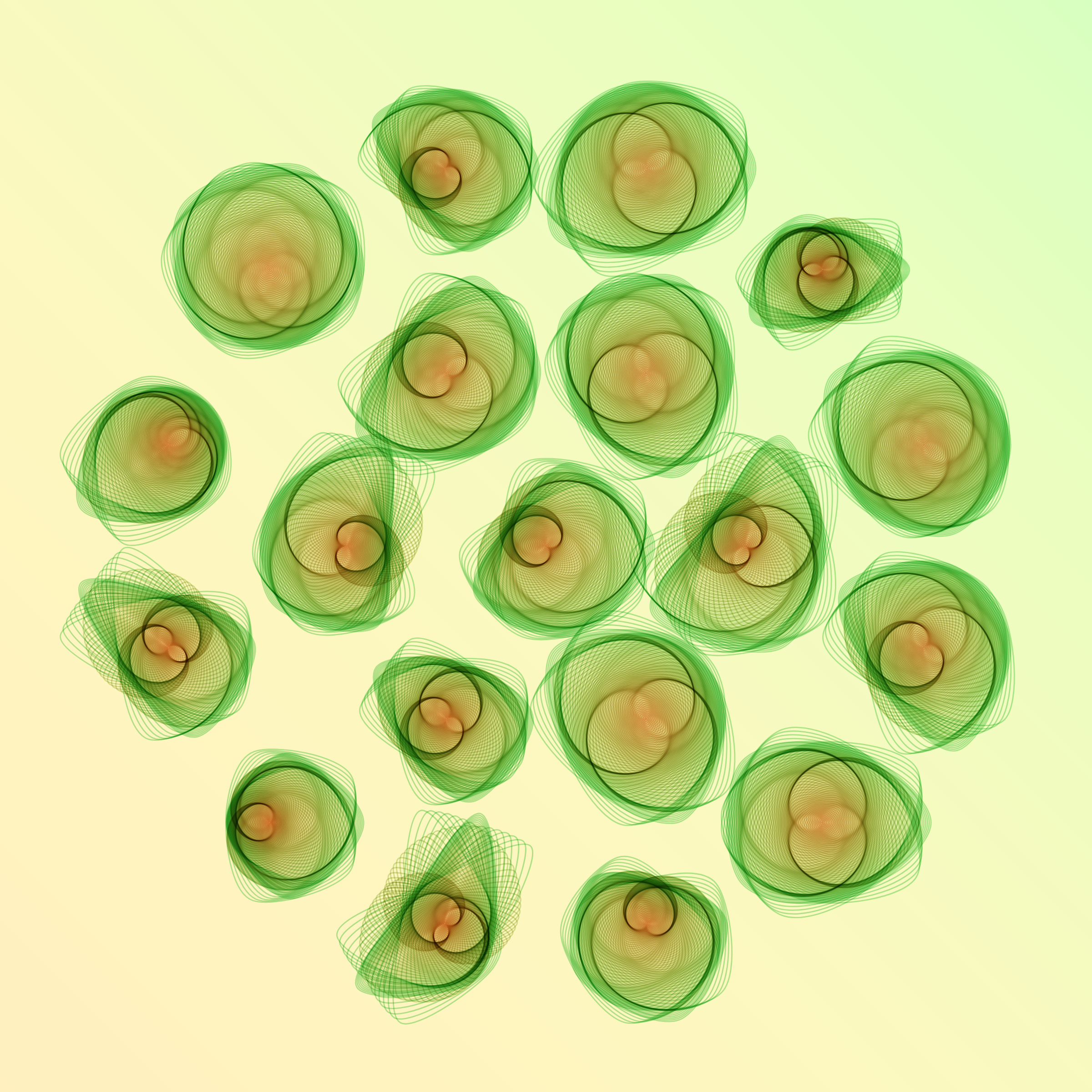 Art Blocks - Art Blocks v2 - Flowers #4272 - NFT # 116004272