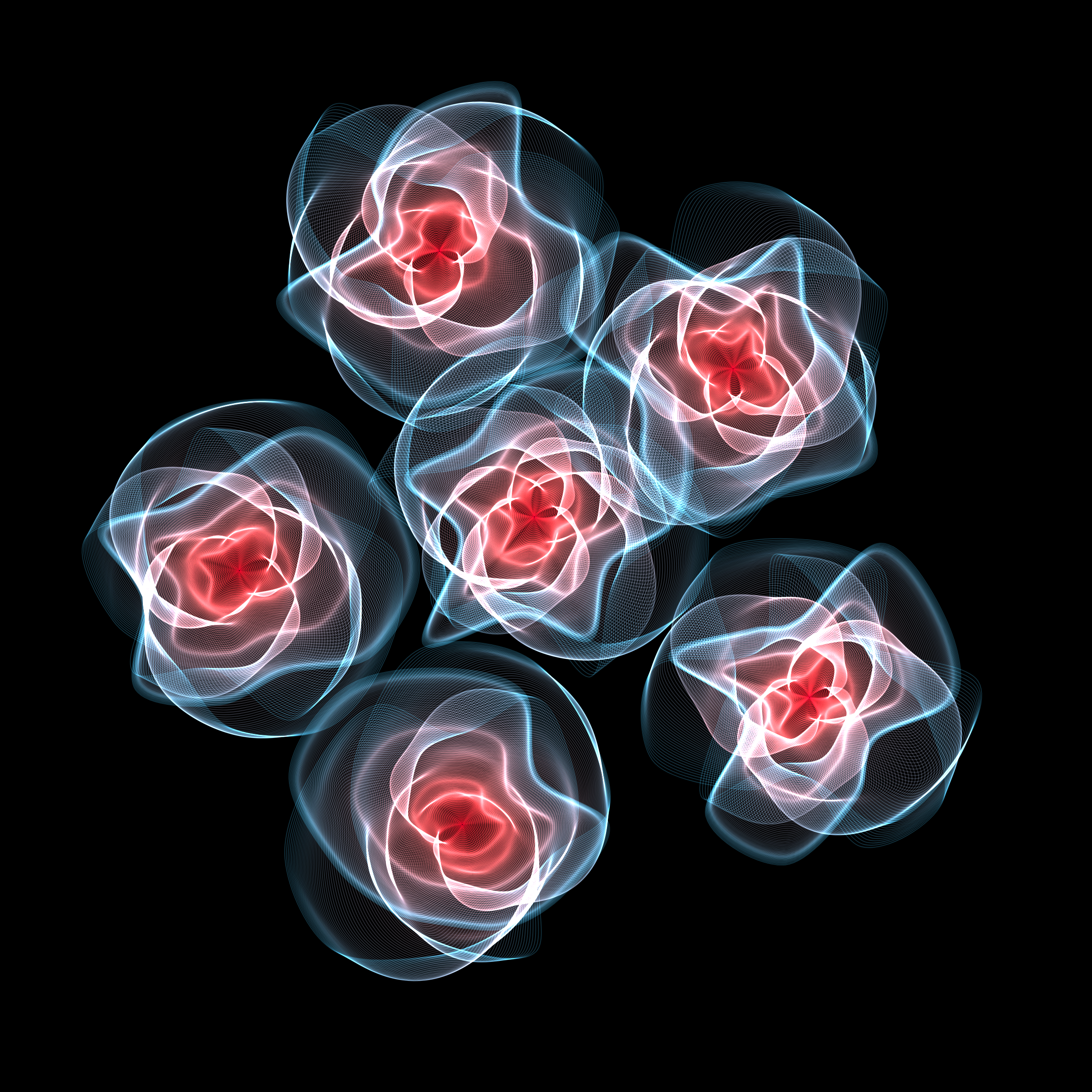 Art Blocks - Art Blocks v2 - Flowers #4275 - NFT # 116004275