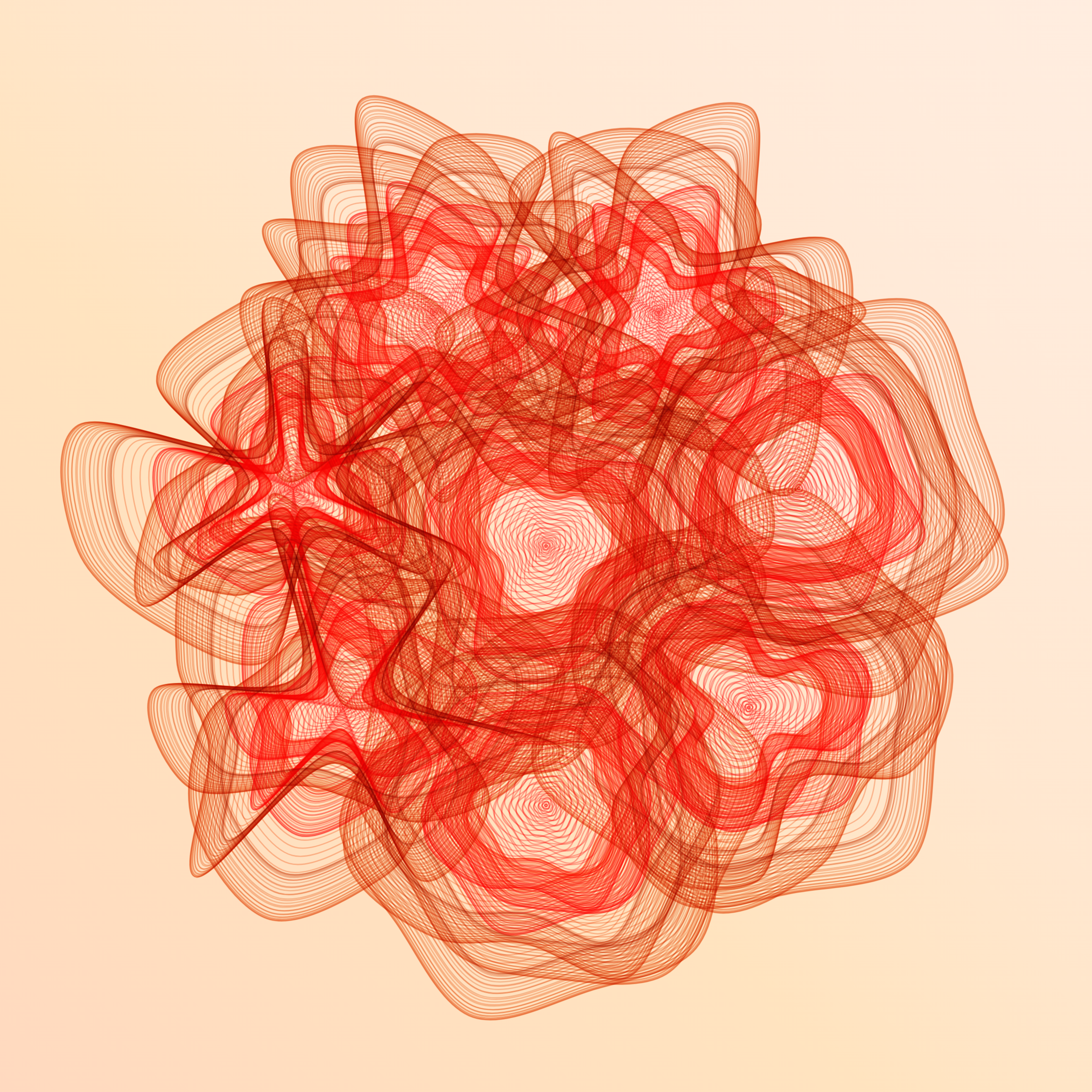 Art Blocks - Art Blocks v2 - Flowers #4277 - NFT # 116004277