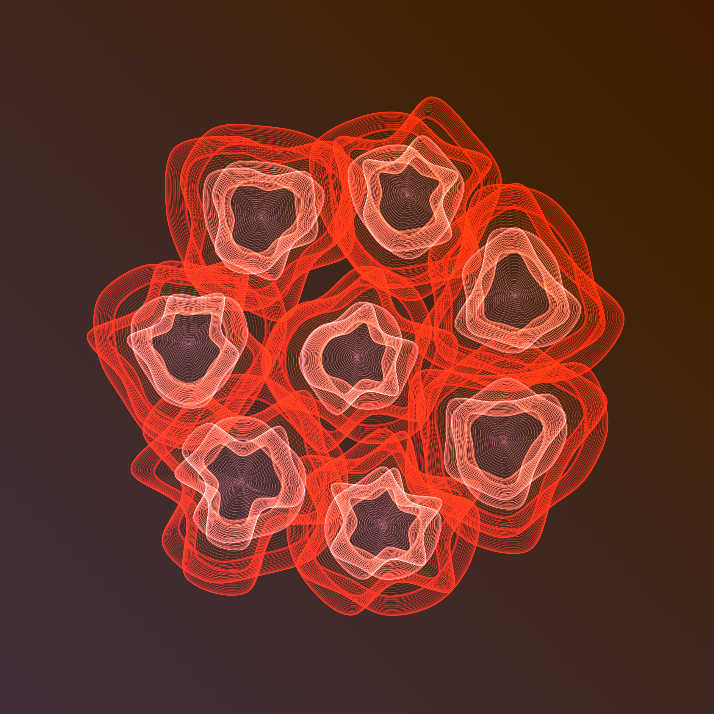 Art Blocks - Art Blocks v2 - Flowers #4280 - NFT # 116004280