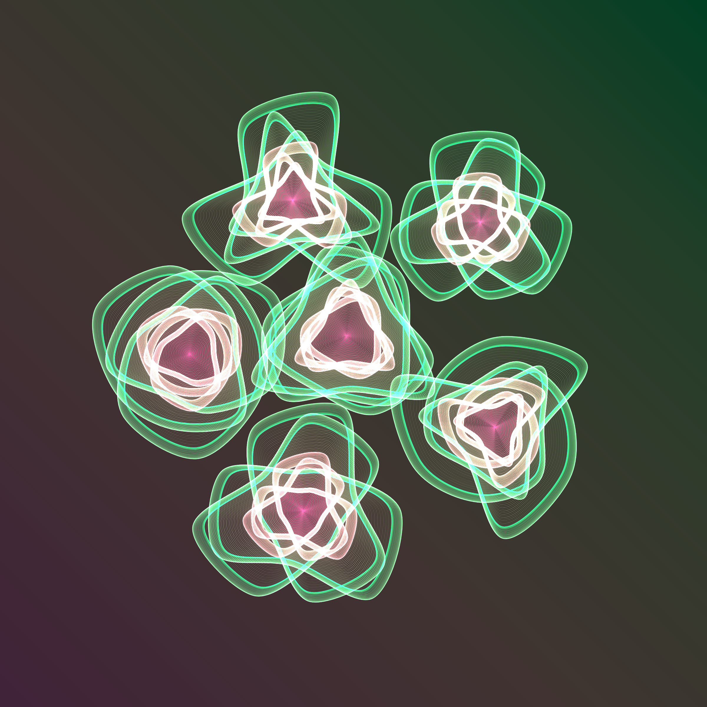 Art Blocks - Art Blocks v2 - Flowers #4285 - NFT # 116004285