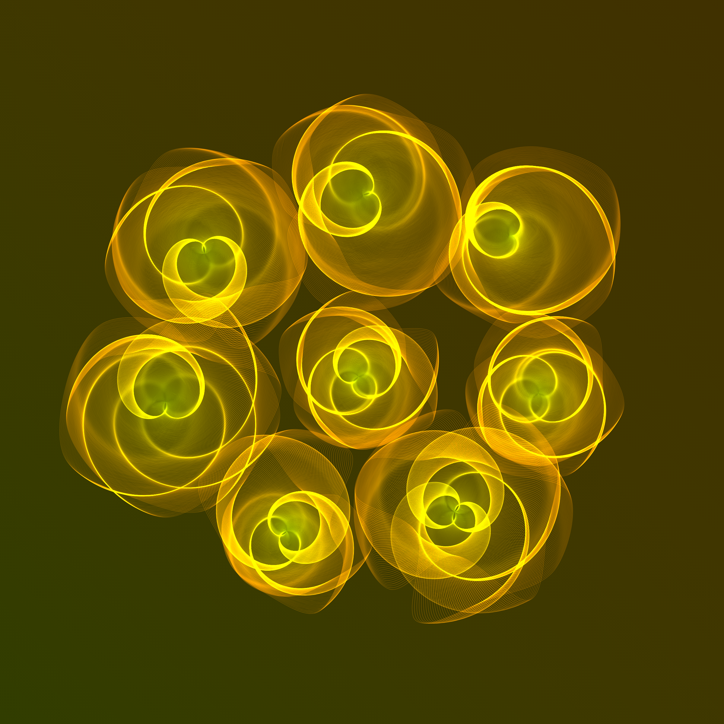 Art Blocks - Art Blocks v2 - Flowers #4286 - NFT # 116004286