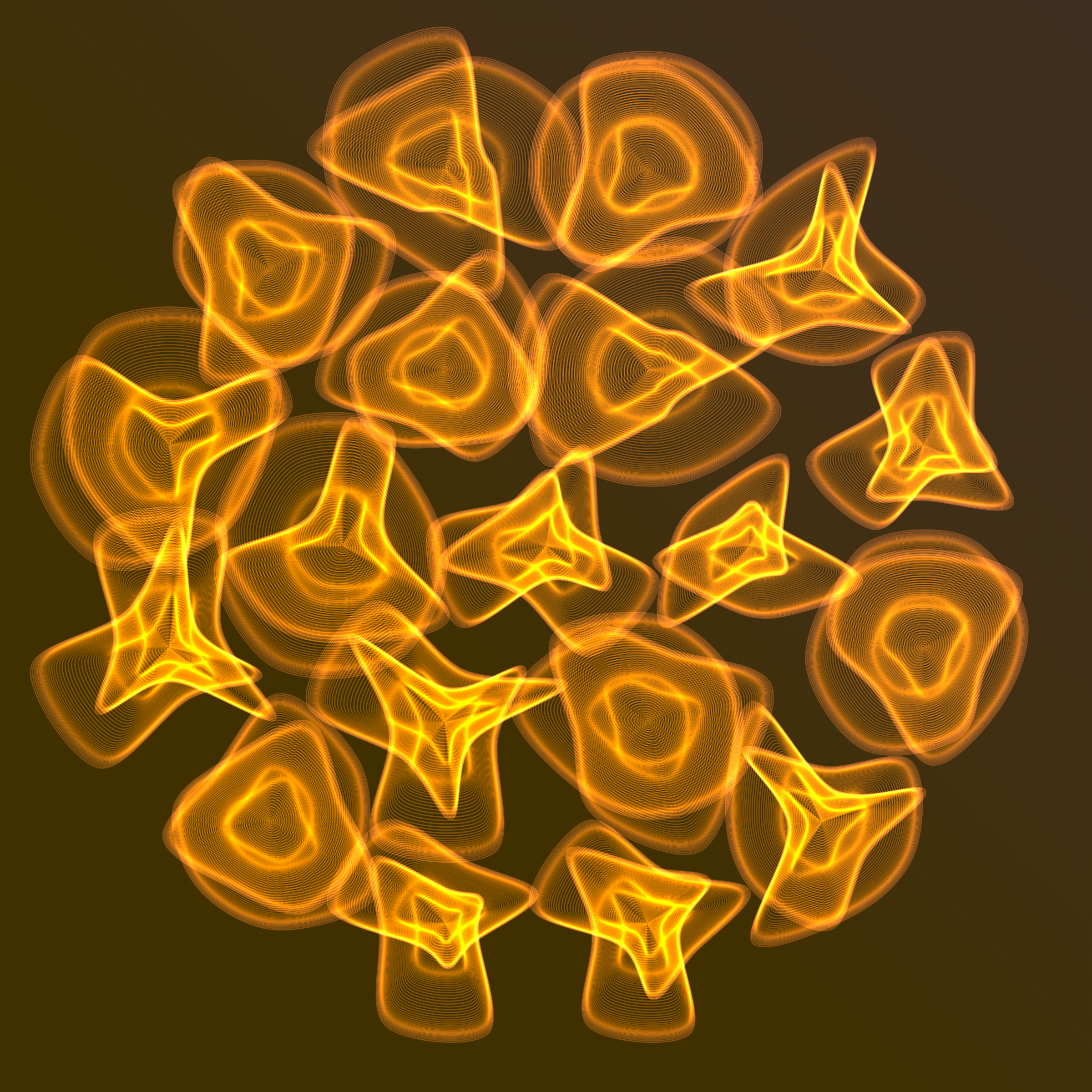 Art Blocks - Art Blocks v2 - Flowers #4287 - NFT # 116004287