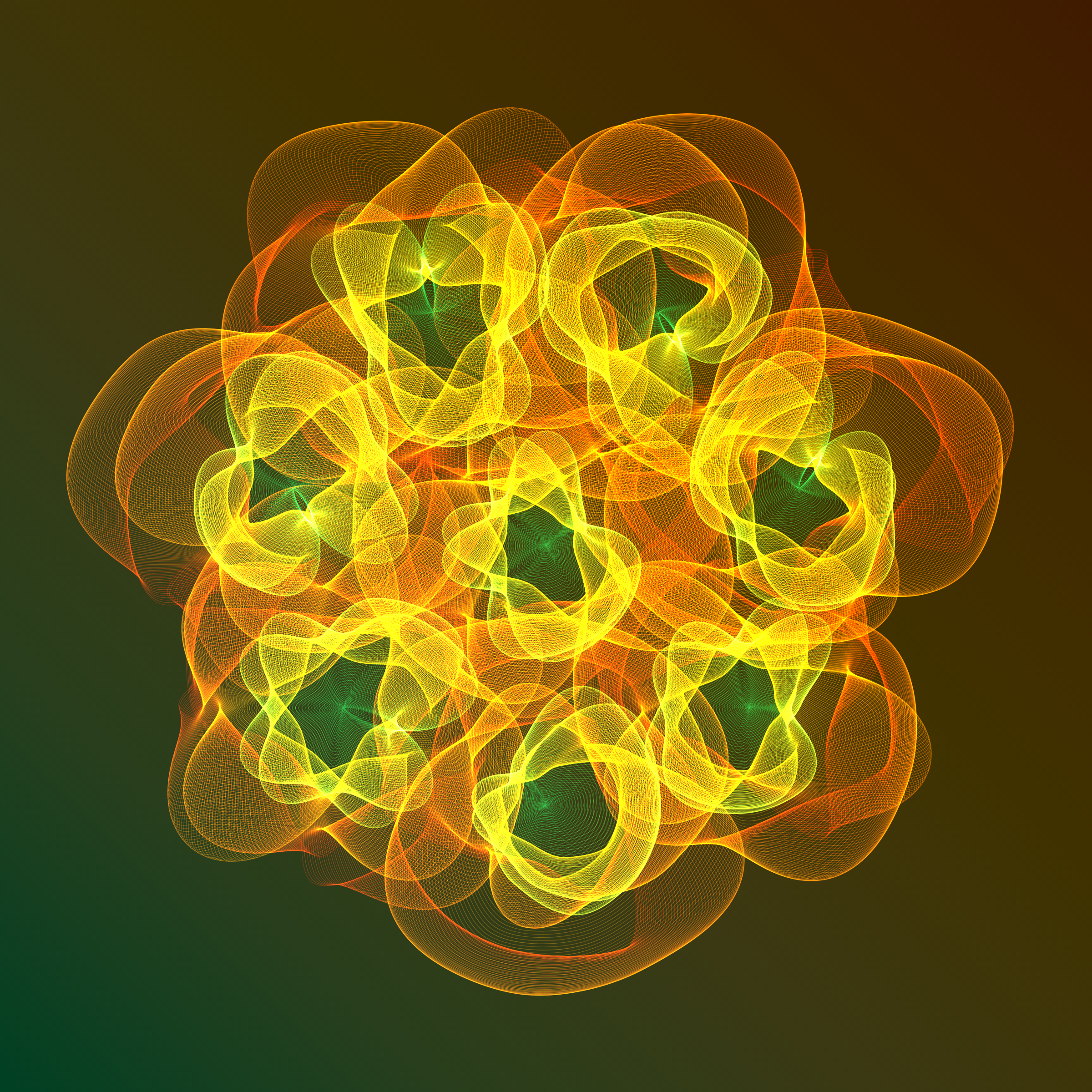 Art Blocks - Art Blocks v2 - Flowers #4290 - NFT # 116004290