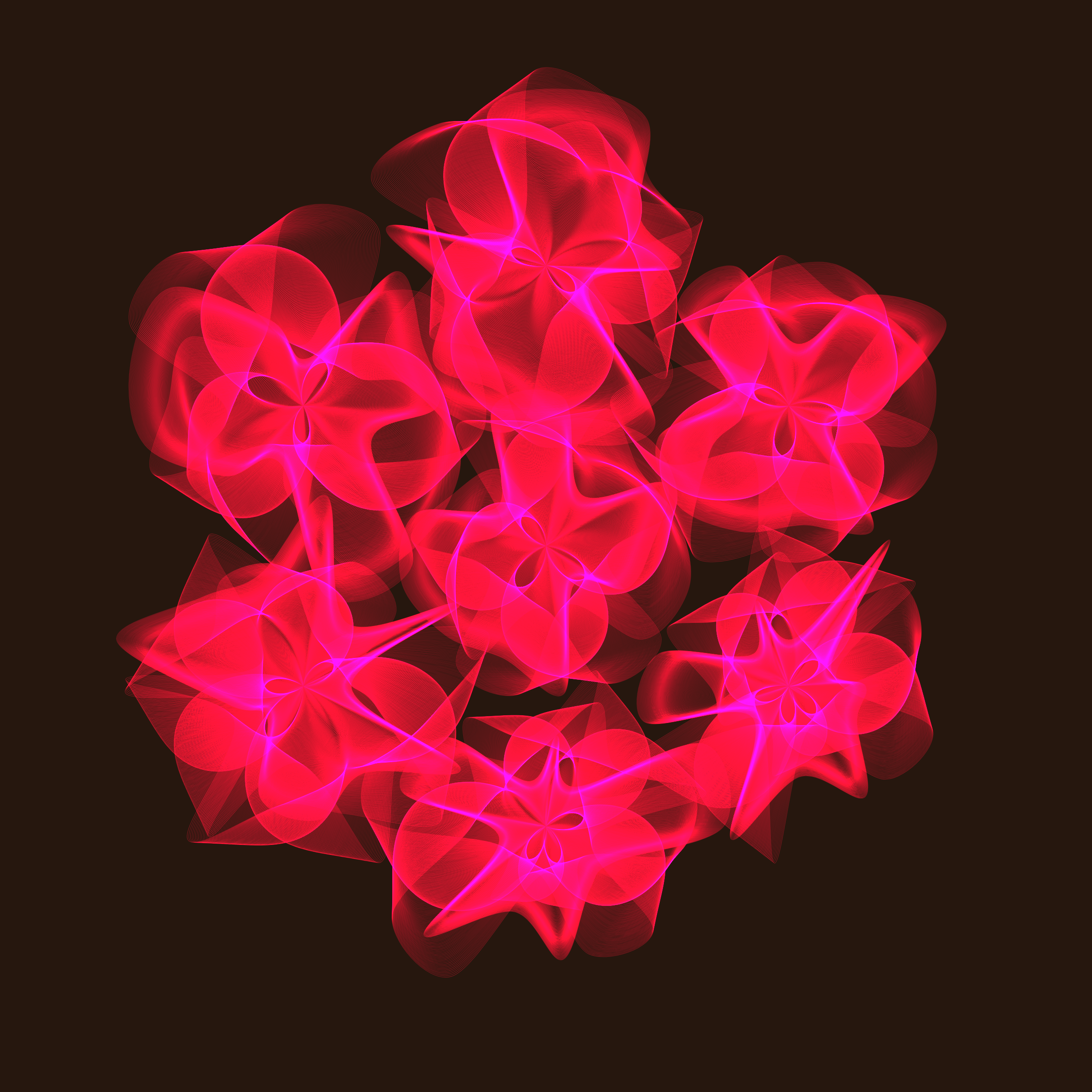 Art Blocks - Art Blocks v2 - Flowers #4291 - NFT # 116004291