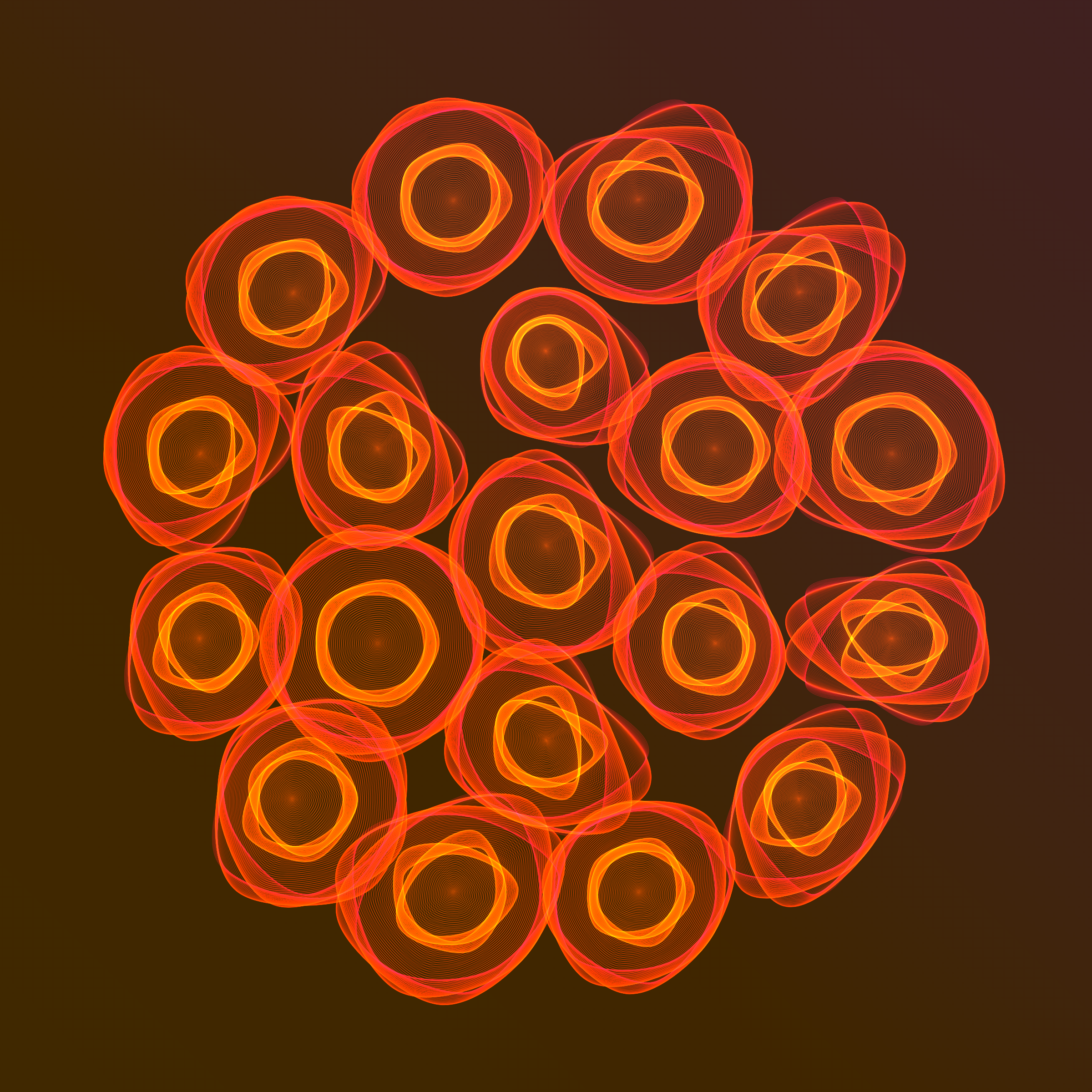 Art Blocks - Art Blocks v2 - Flowers #4301 - NFT # 116004301