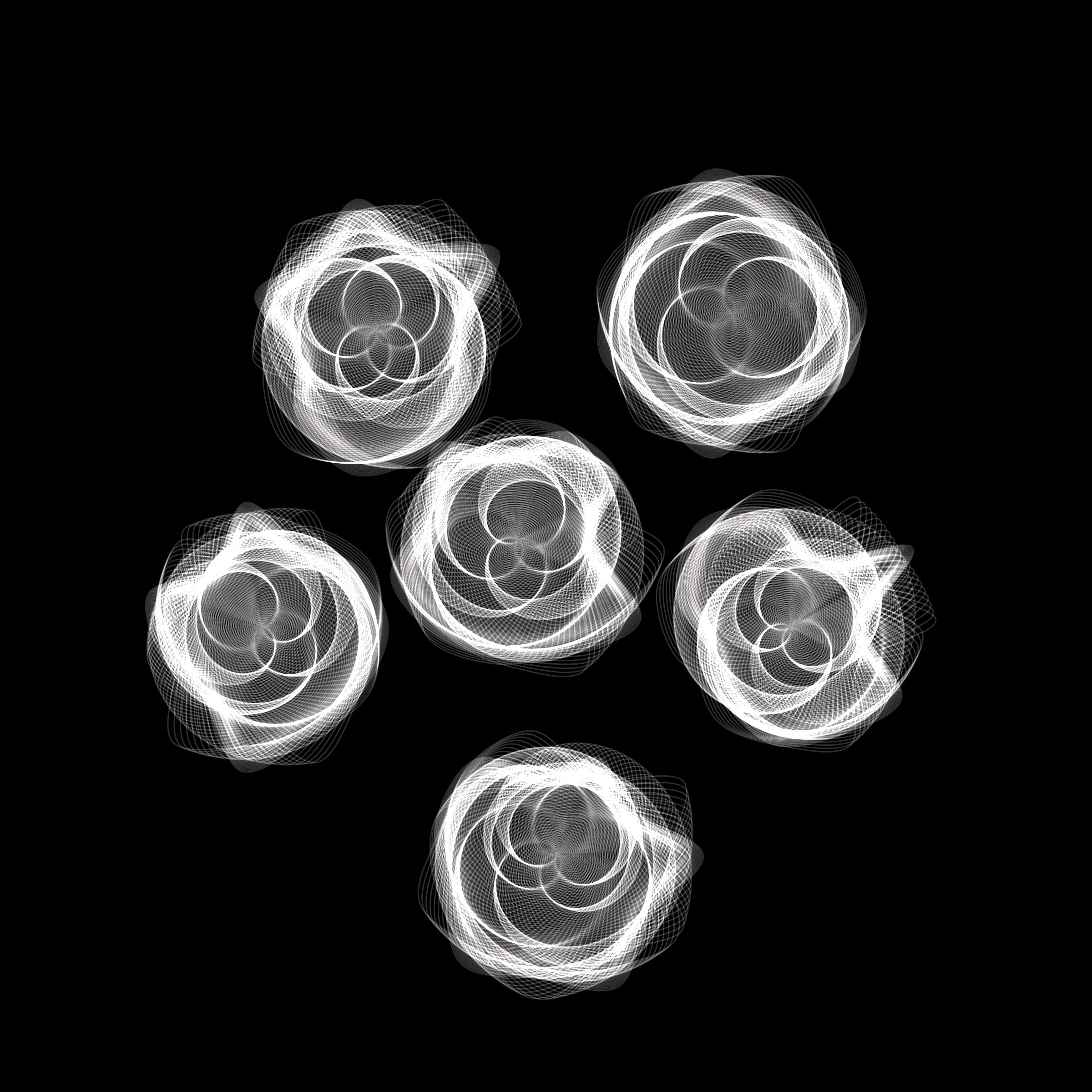 Art Blocks - Art Blocks v2 - Flowers #4307 - NFT # 116004307