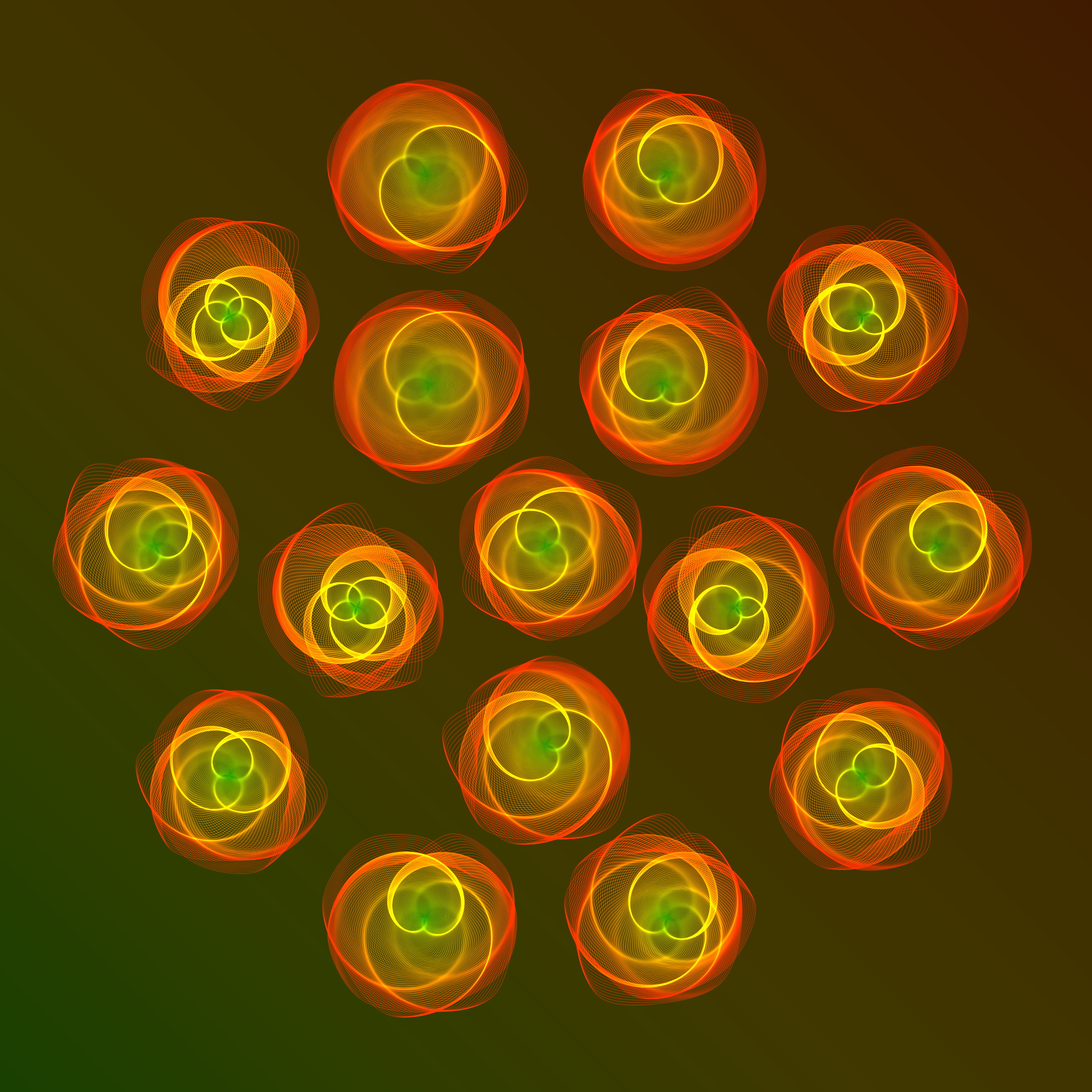 Art Blocks - Art Blocks v2 - Flowers #4314 - NFT # 116004314