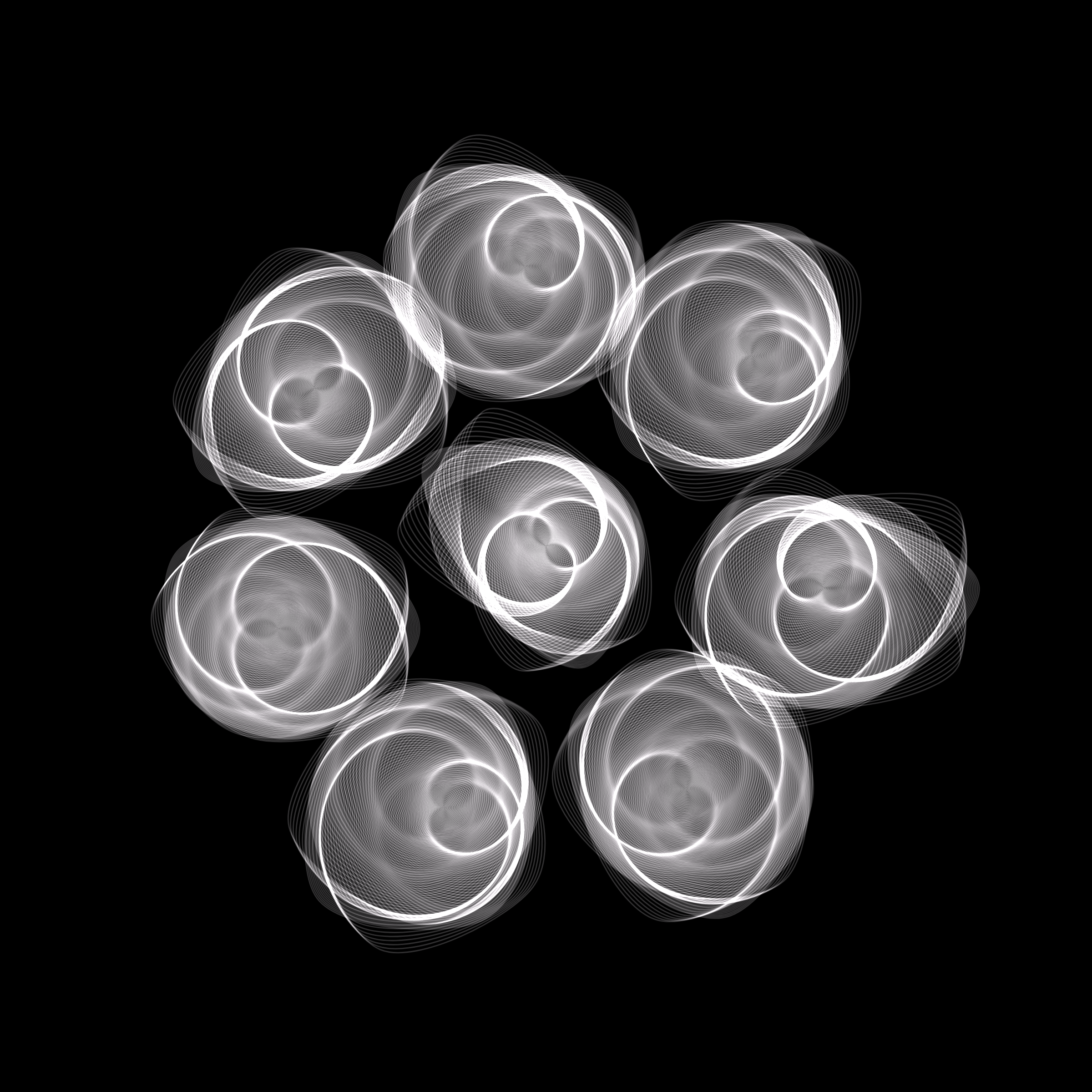 Art Blocks - Art Blocks v2 - Flowers #4323 - NFT # 116004323