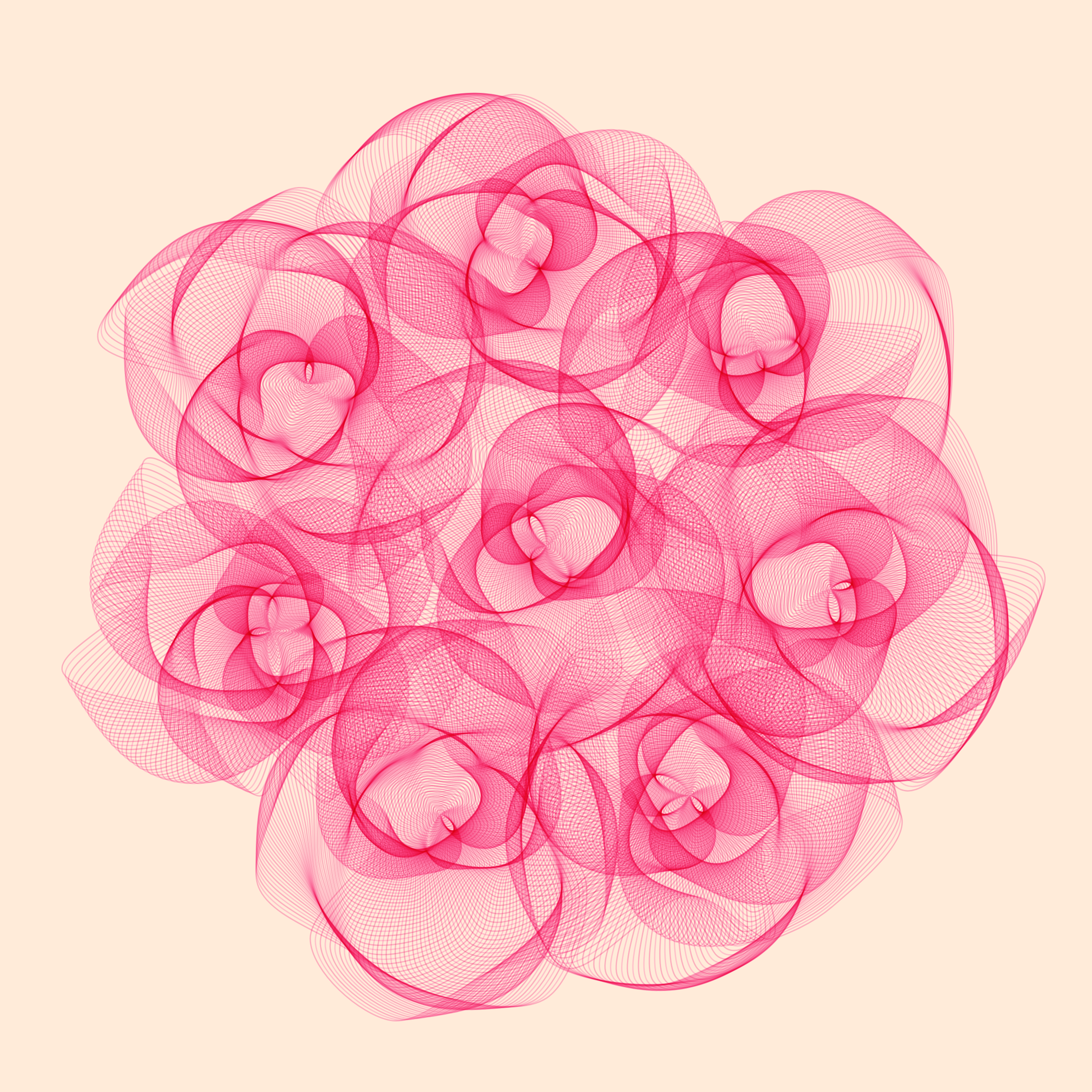 Art Blocks - Art Blocks v2 - Flowers #4326 - NFT # 116004326